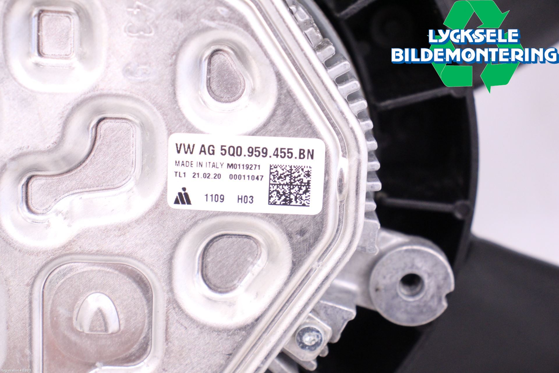Volkswagen VW TIGUAN 16-24 Kylfläkt El