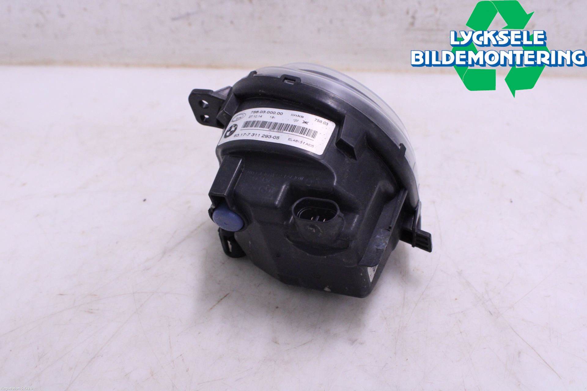 BMW 5 F10/F11/F18 09-17 Dimljus-Varselljus Fram