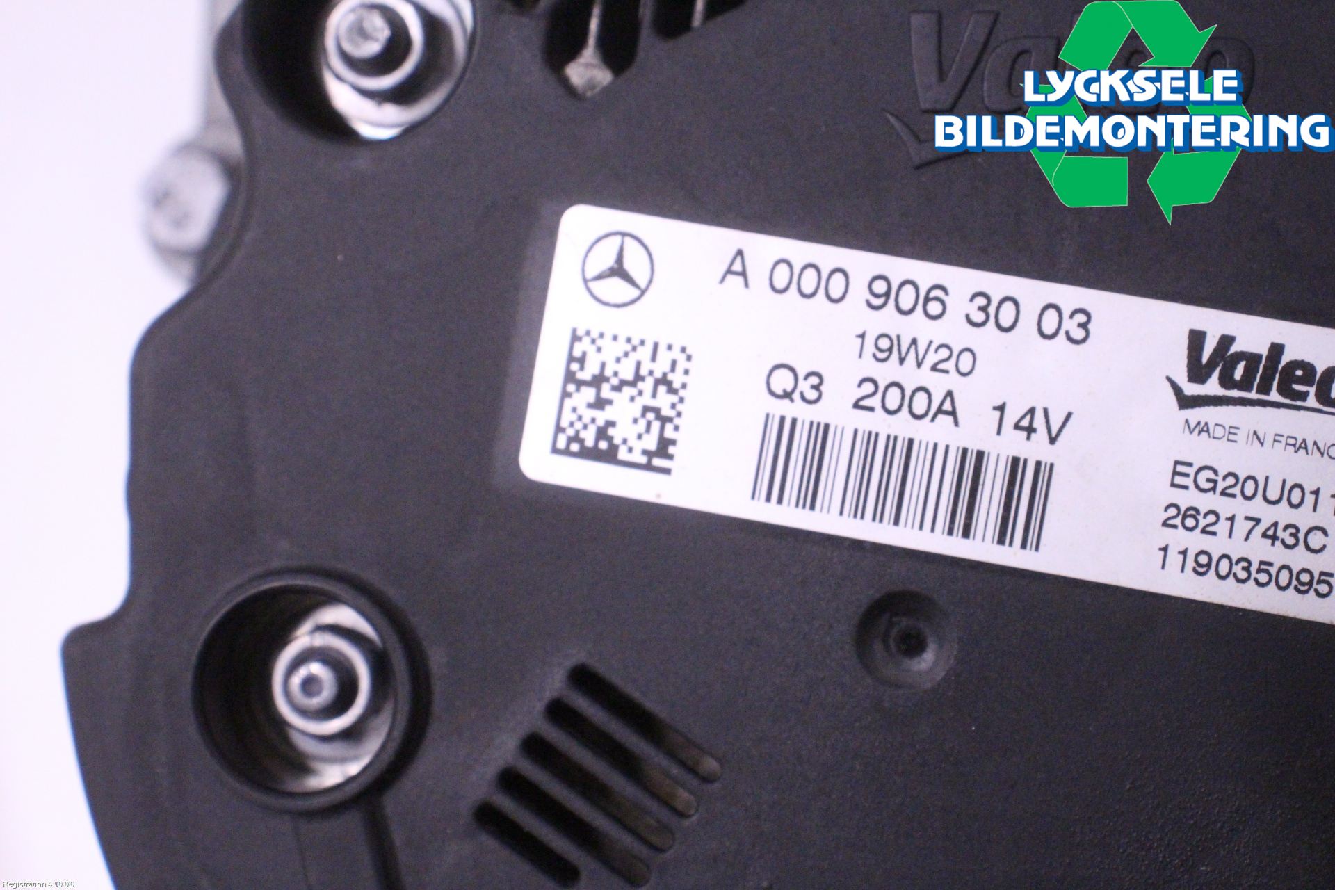 Mercedes-Benz MB C-KLASS (W205) 14-21 Generator