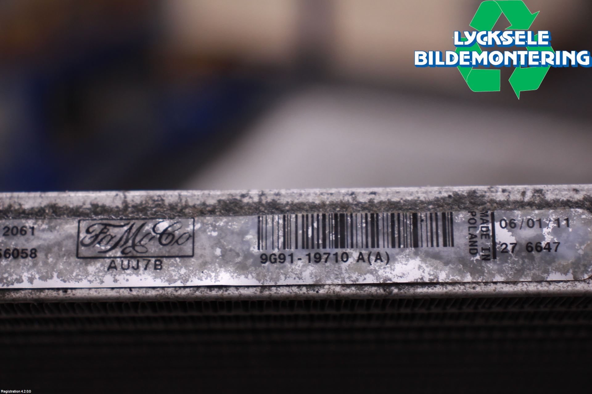 Ford MONDEO 07-15 Ac Kondensor-Kylare