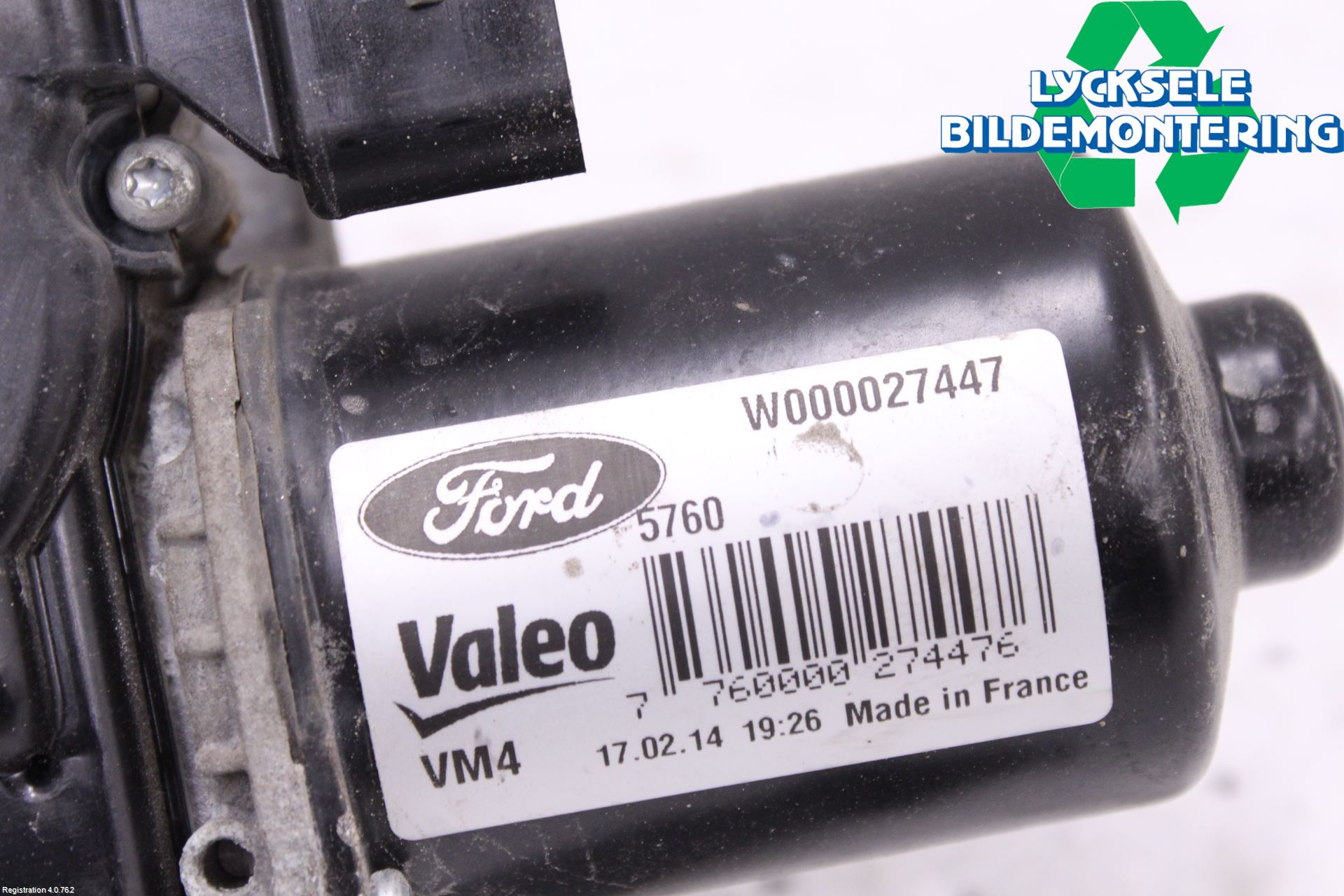 Ford KUGA 13-16 Torkarmotor Vindruta