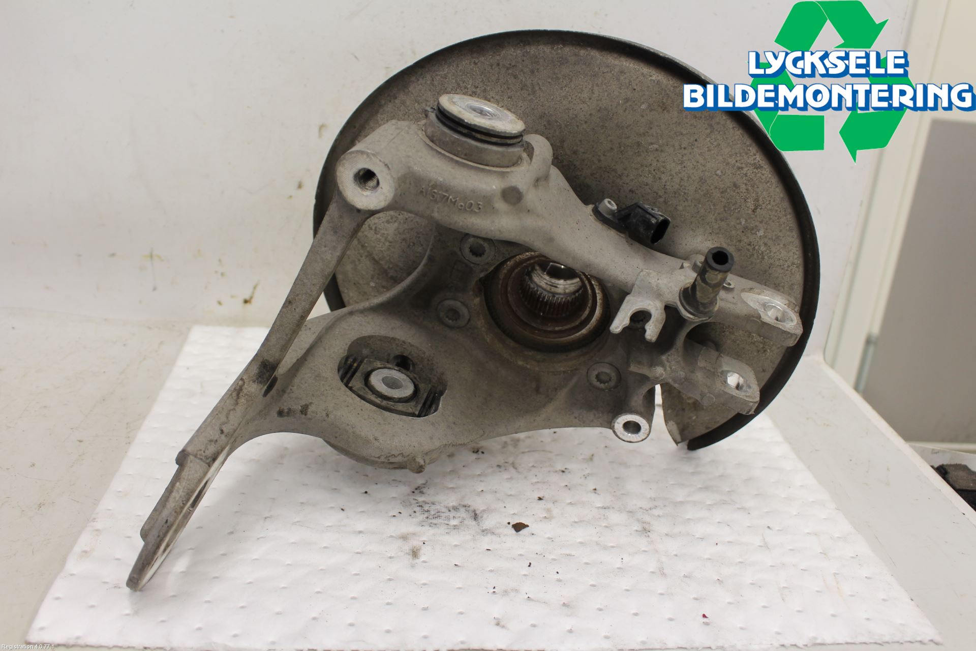 Audi A5 07-16 Hjullagerhus-Spindel Vä B