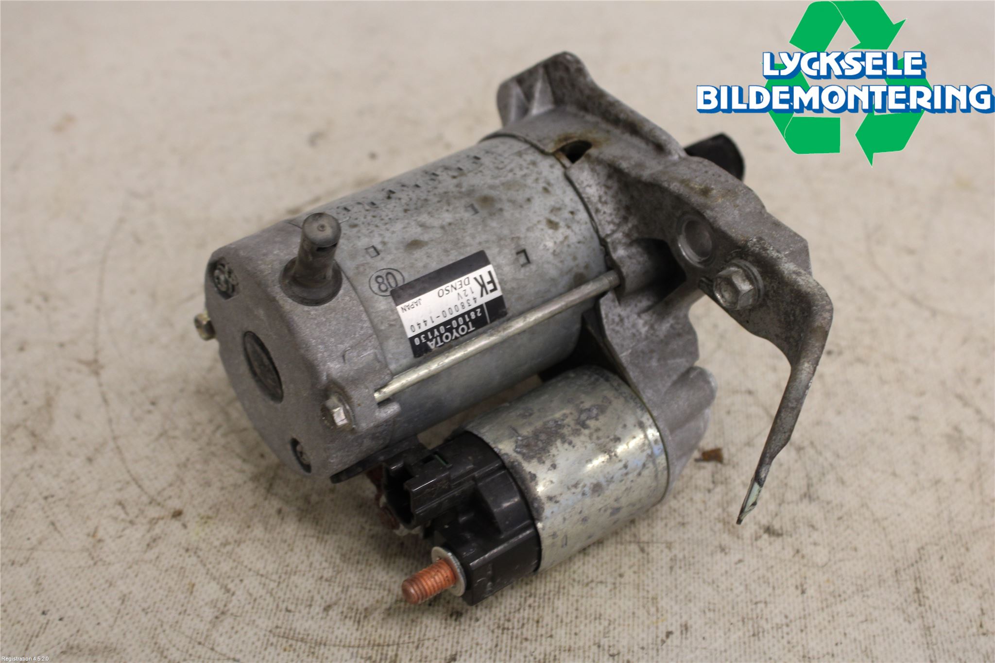 Toyota YARIS XP130 15-20 Startmotor