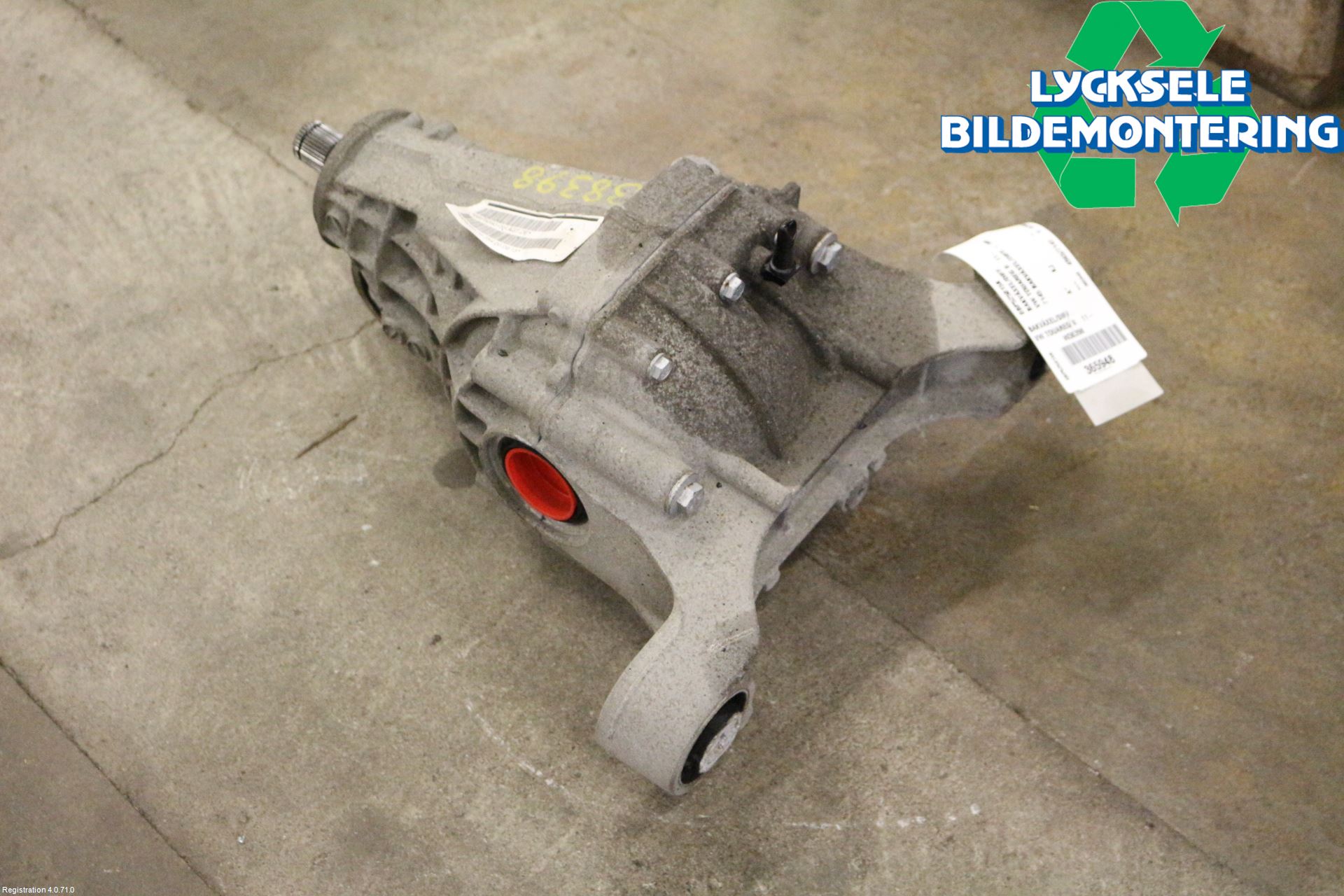 Volkswagen VW TOUAREG 7P 11-18 Bakväxel-Diff