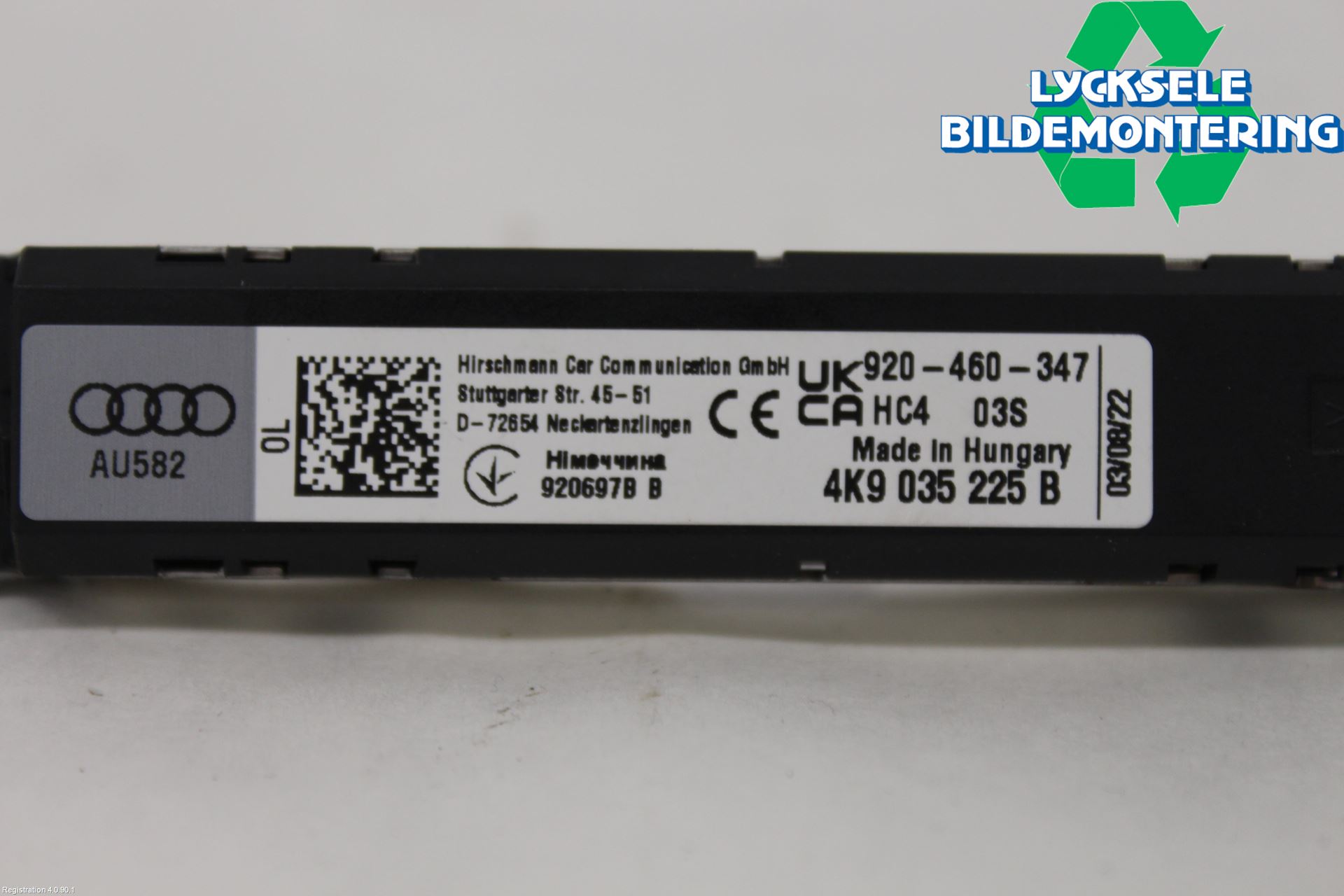 Audi A6 F2/C8 19- Antennförstärkare