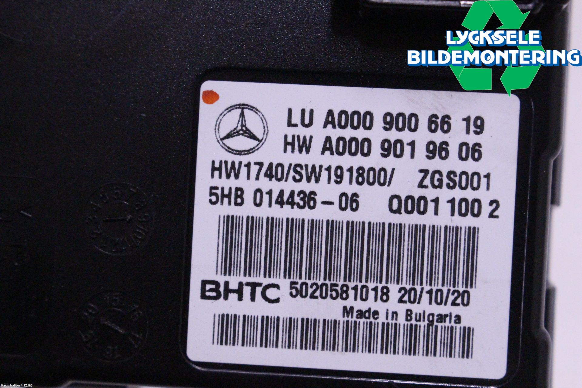 Mercedes-Benz MB GLC-KLASS (X253/C253) 15-22 Styrenhet Övrigt