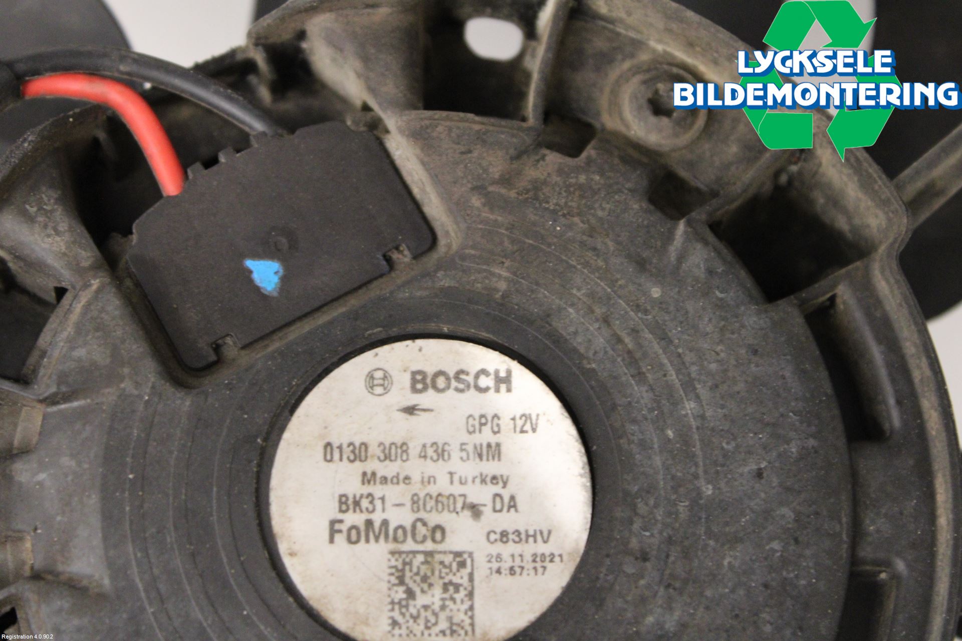 Ford TRANSIT/TOURNEO CONNECT 13-22 Kylfläktkåpa