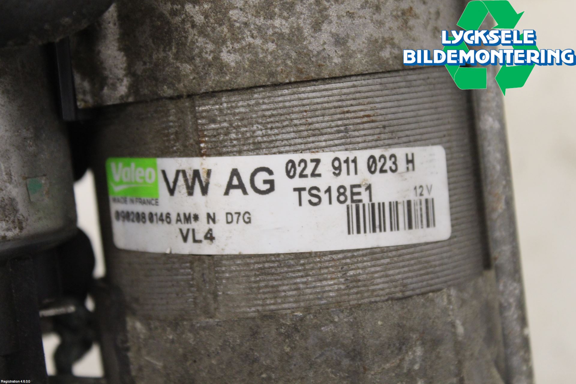 Volkswagen VW GOLF V 04-09 Startmotor Diesel