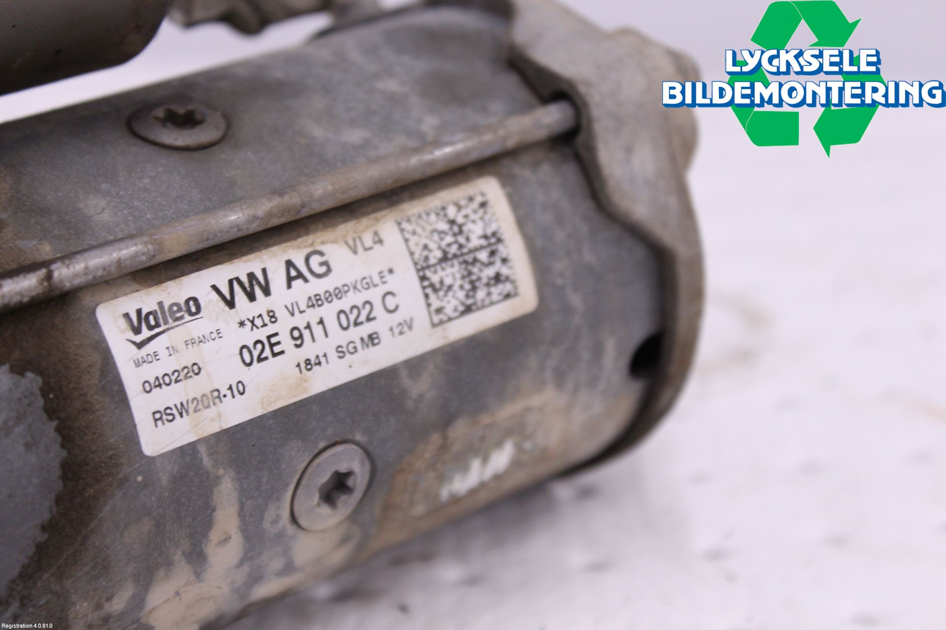 Volkswagen VW GOLF / E-GOLF VII 13-20 Startmotor Diesel