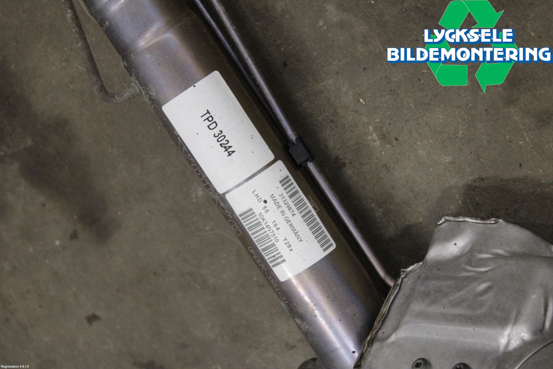 Volvo V70 08-13 Styrväxel Servo -Snäcka