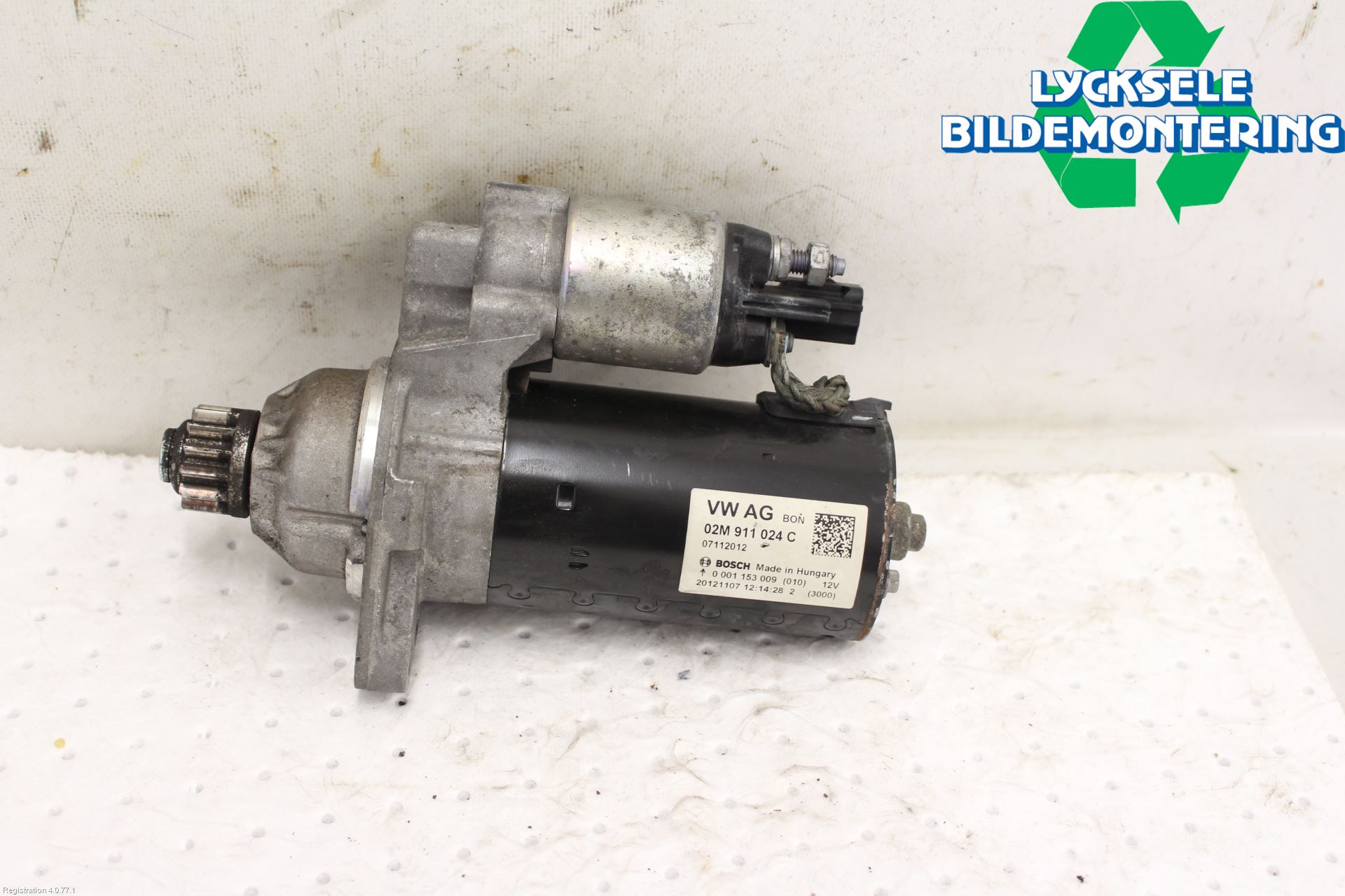 Audi Q3 8U 12-18 Startmotor Diesel