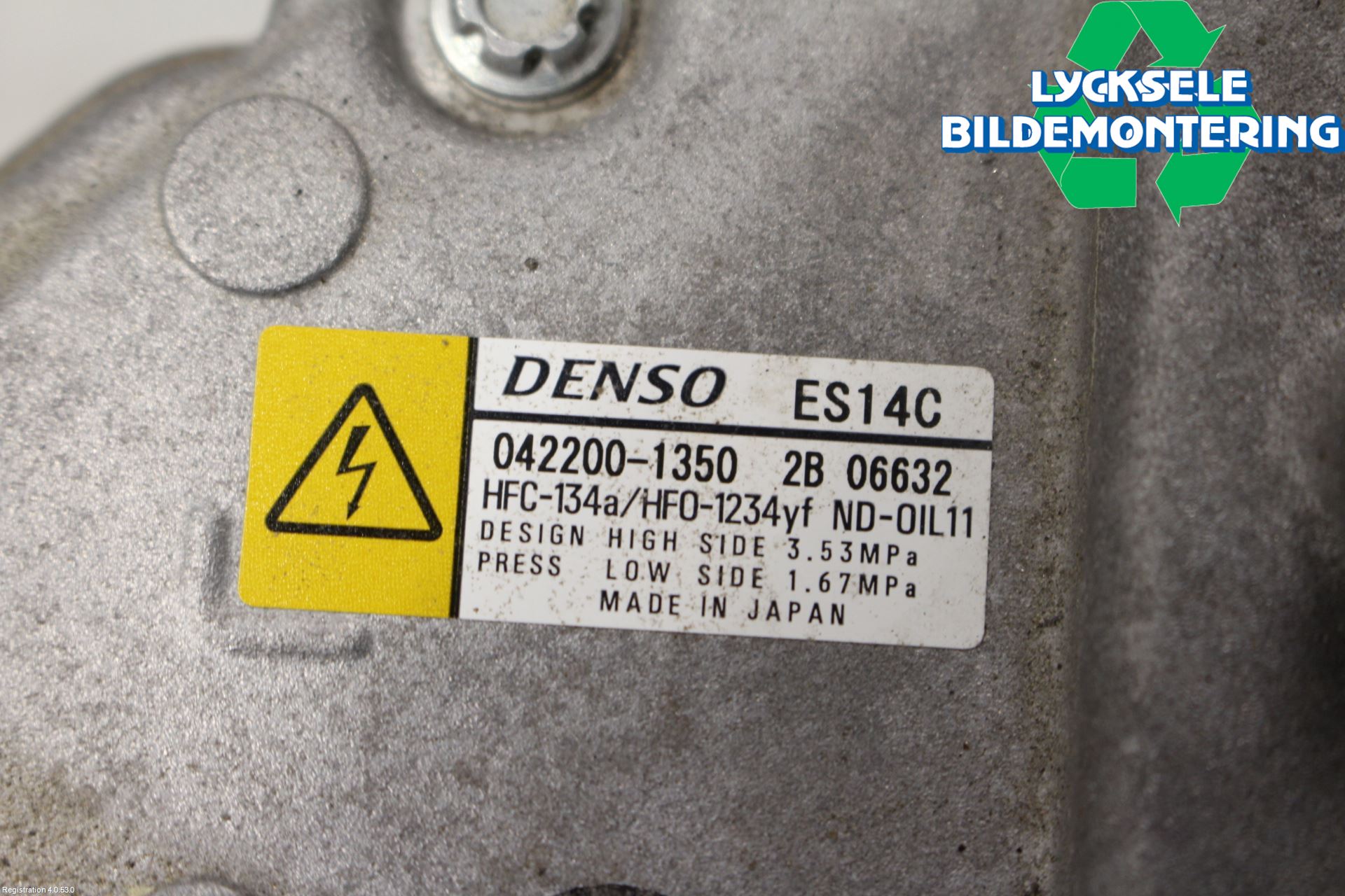 Toyota YARIS XP130 15-20 Ac Kompressor