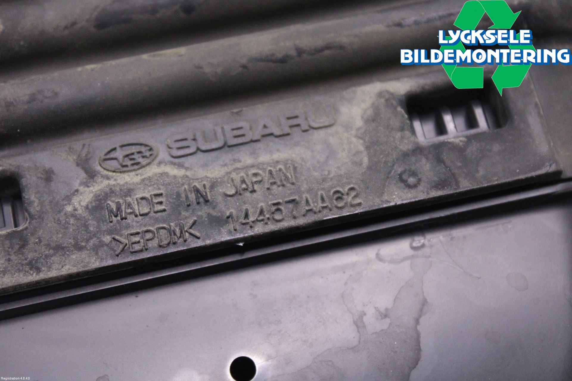 Subaru XV 18-22 Deflektor Plåt-Plast Kylning