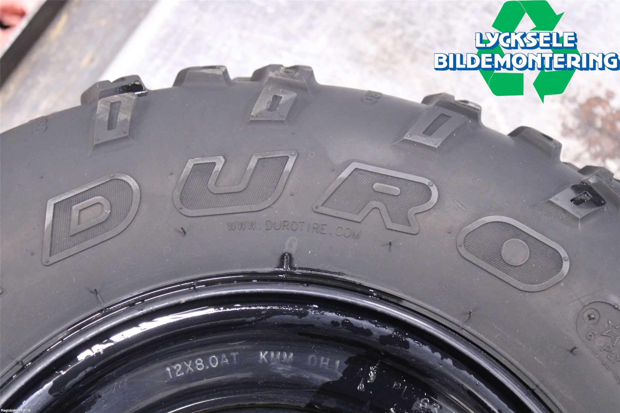 MC och moped ATV POLARIS Sommardäck Med Fälg