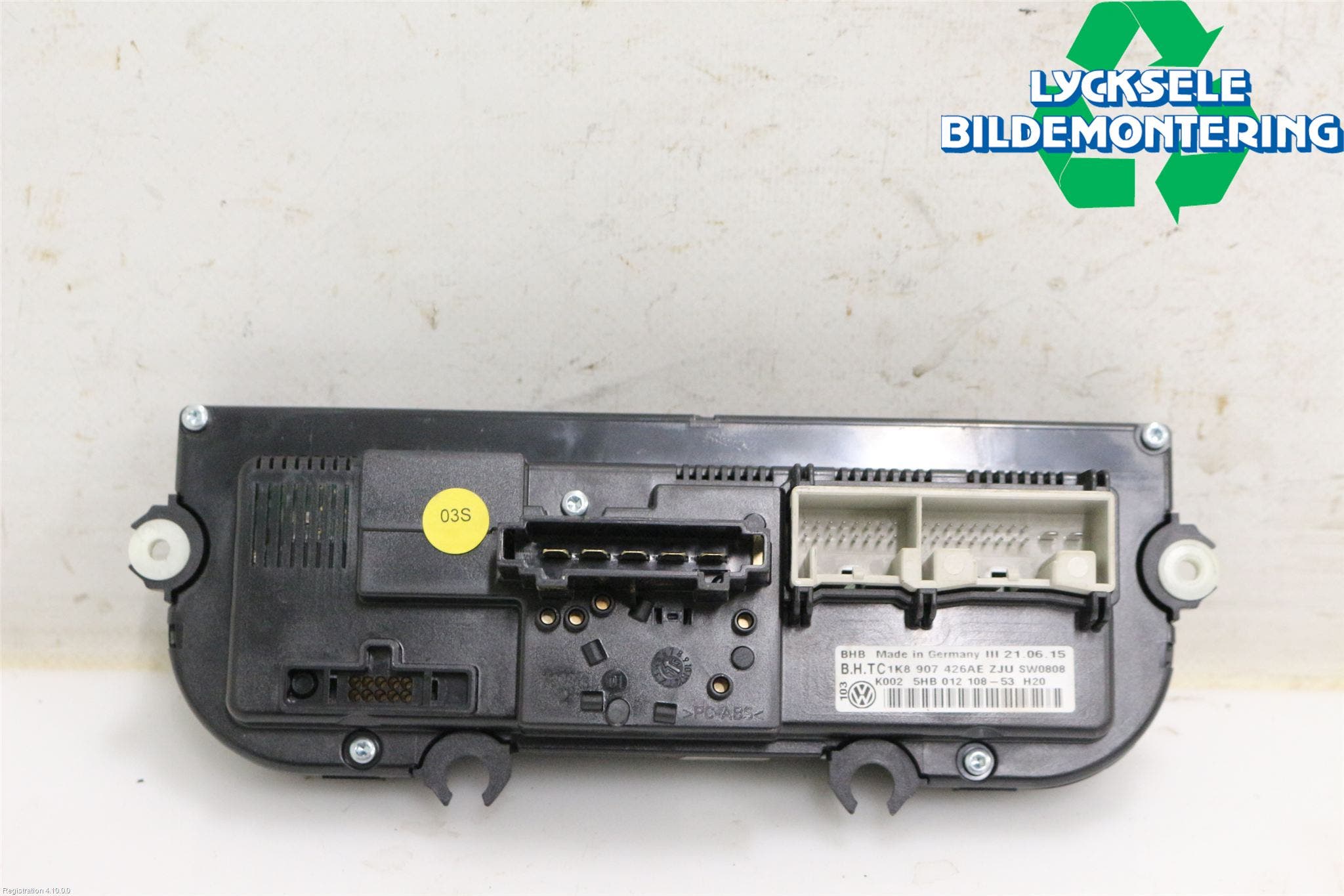 Volkswagen VW CADDY 16-20 Ac Styrenhet Ac Manöveren