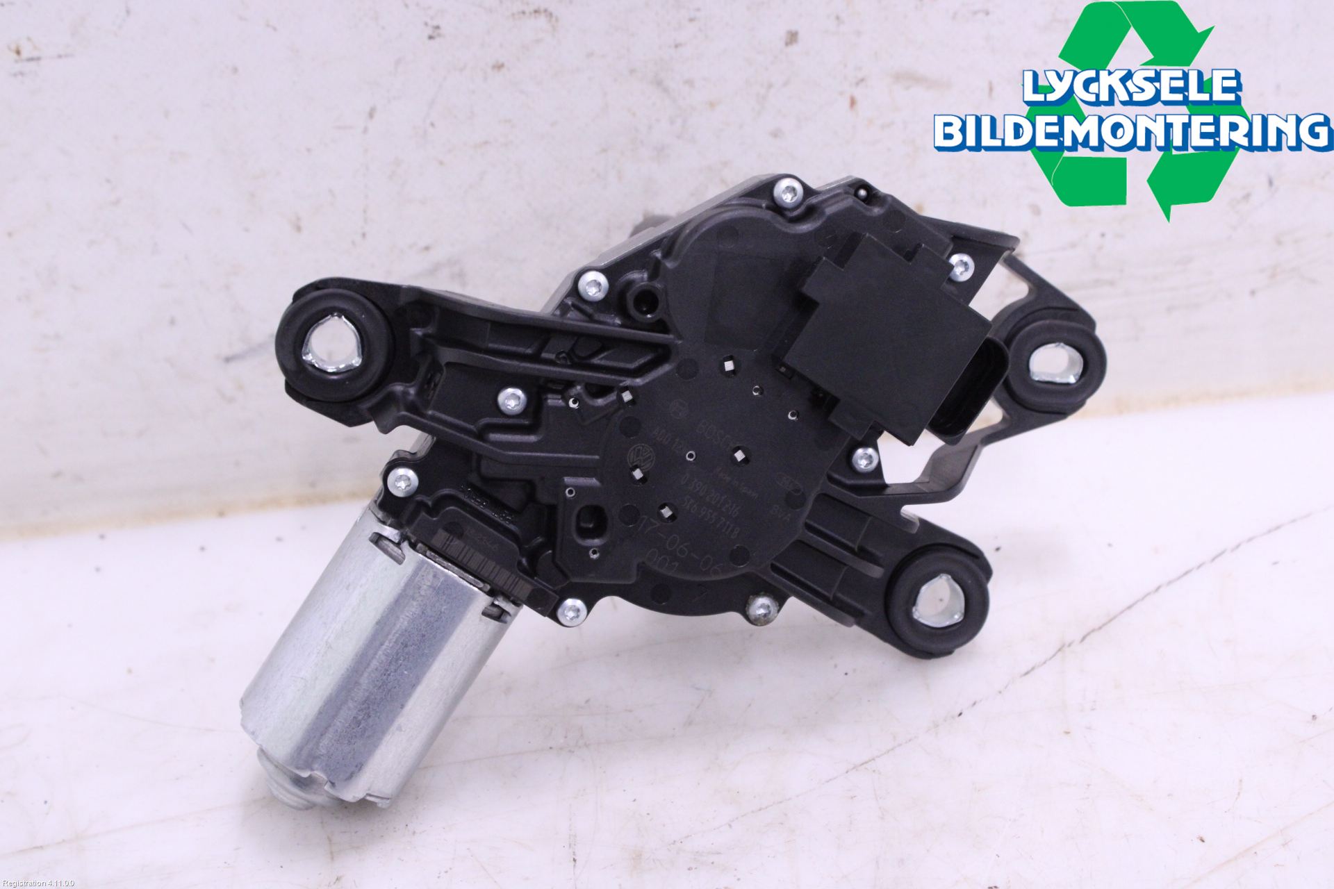 Volkswagen VW POLO 10-17 Torkarmotor Baklucka