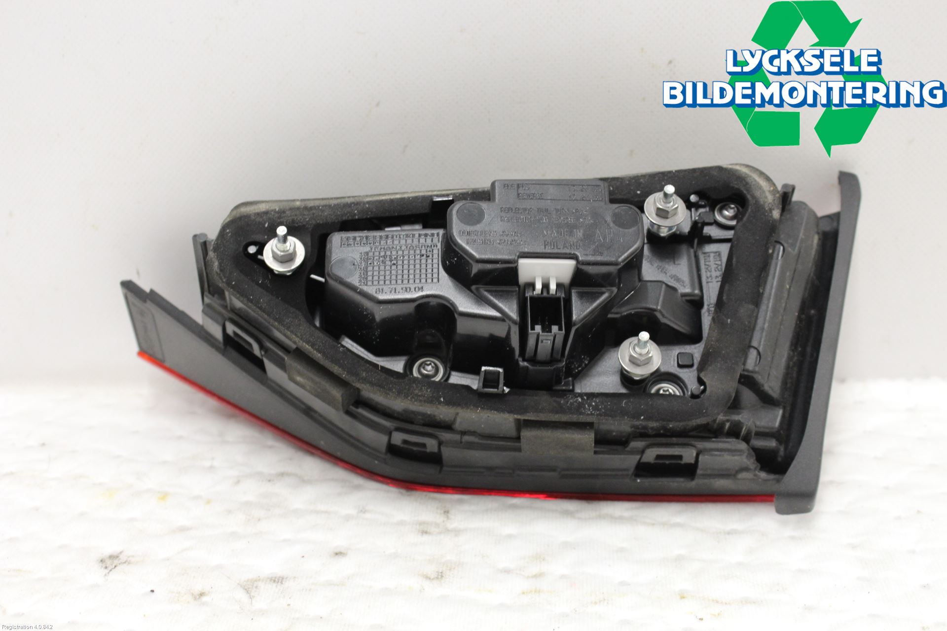 Audi A3/S3 8V 13-20 Bakljus Lucka Vä