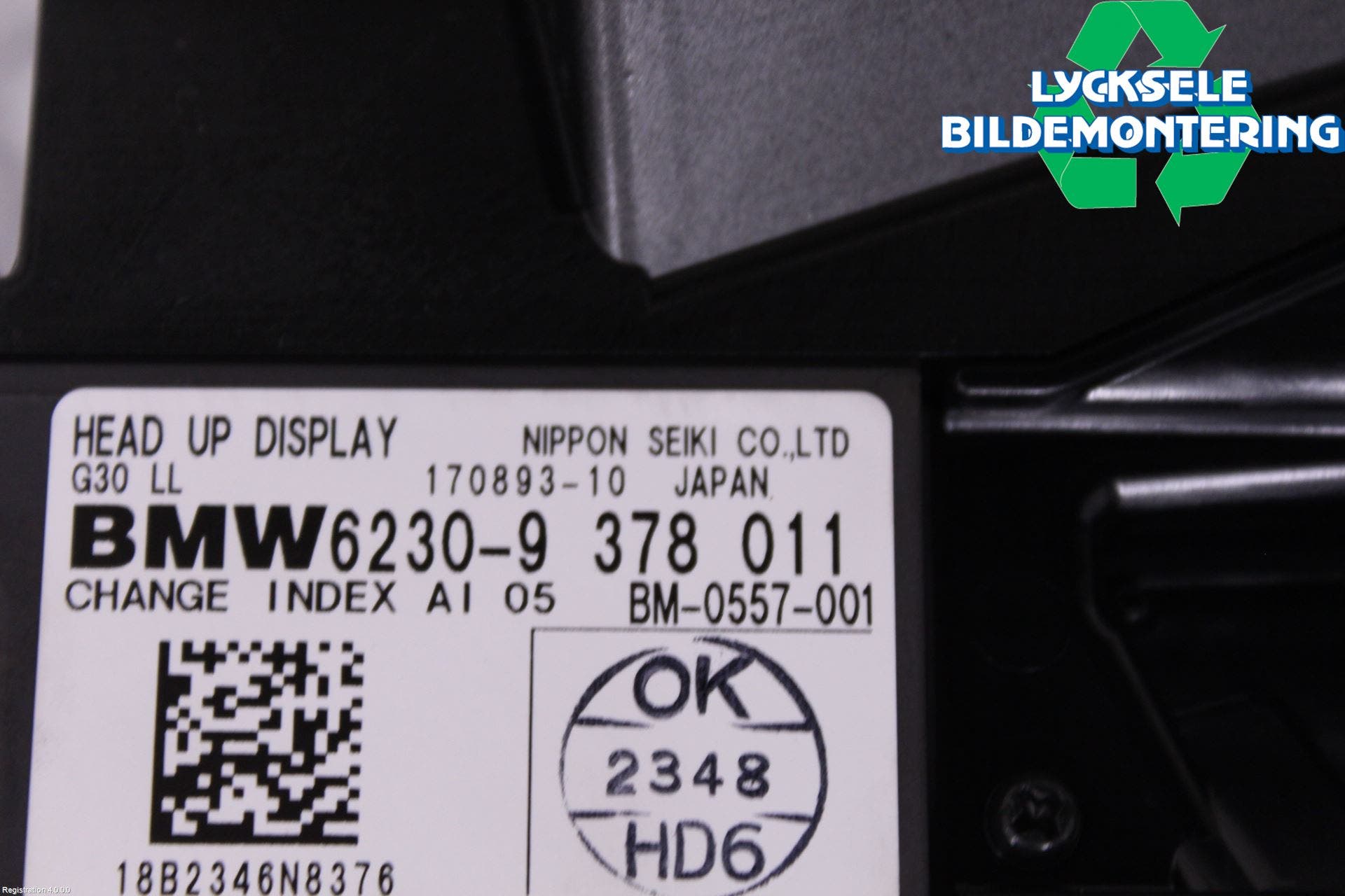 BMW 5 G30/G31/F90 17-23 Bildskärm