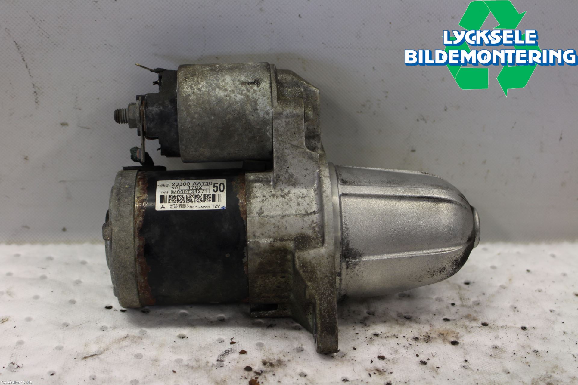 Subaru BRZ Startmotor