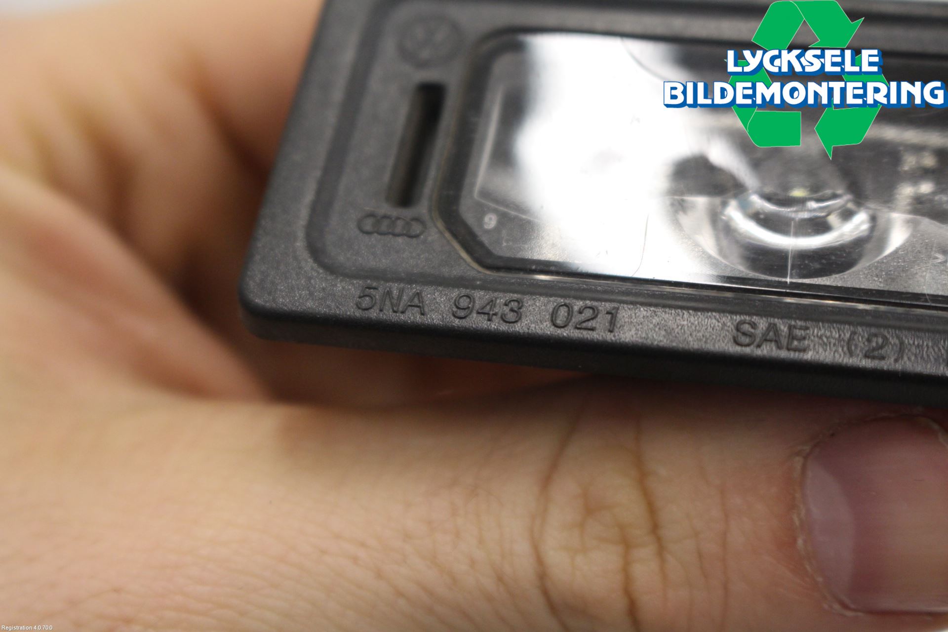 Audi A6 F2/C8 19- Skylt Belysning