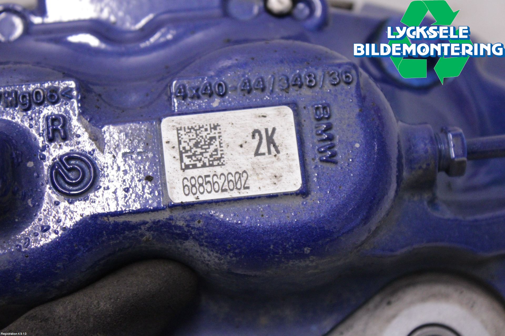 BMW X3 G01 18- Bromsok Fram Höger