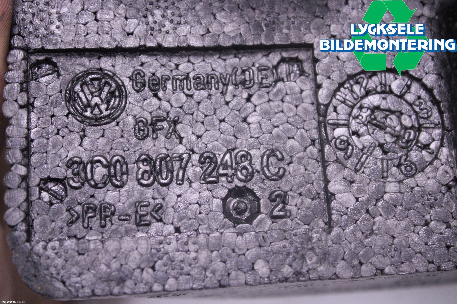 Volkswagen VW PASSAT 05-11 Stötfångar Deformelement Fram