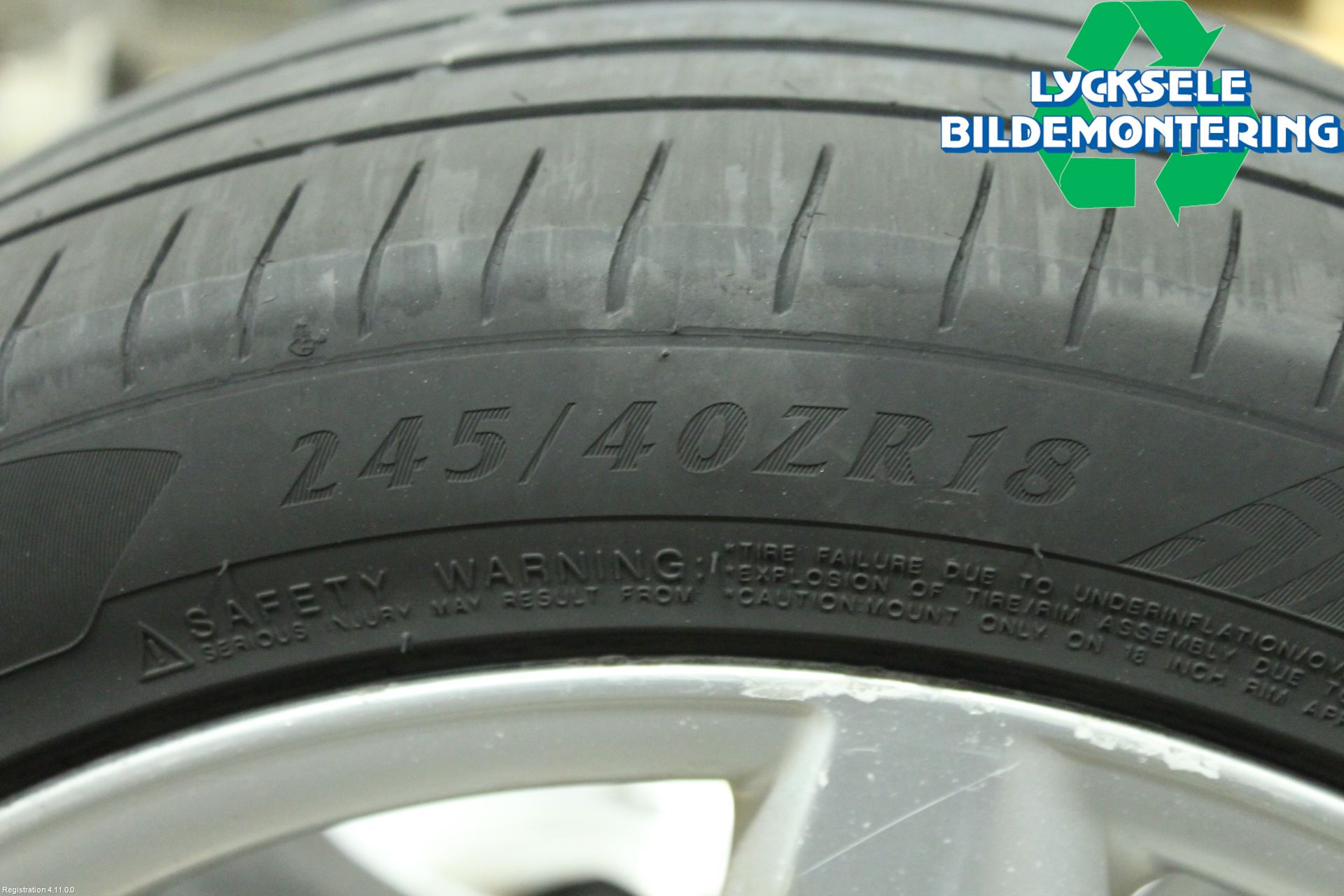 Audi A4 12-15 Sommardäck Alumfälg 4St