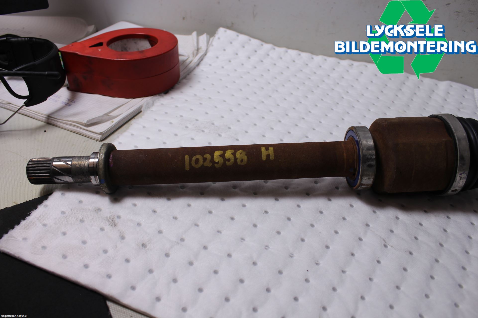 Renault LAGUNA III 11-15 Drivaxel Fram Höger