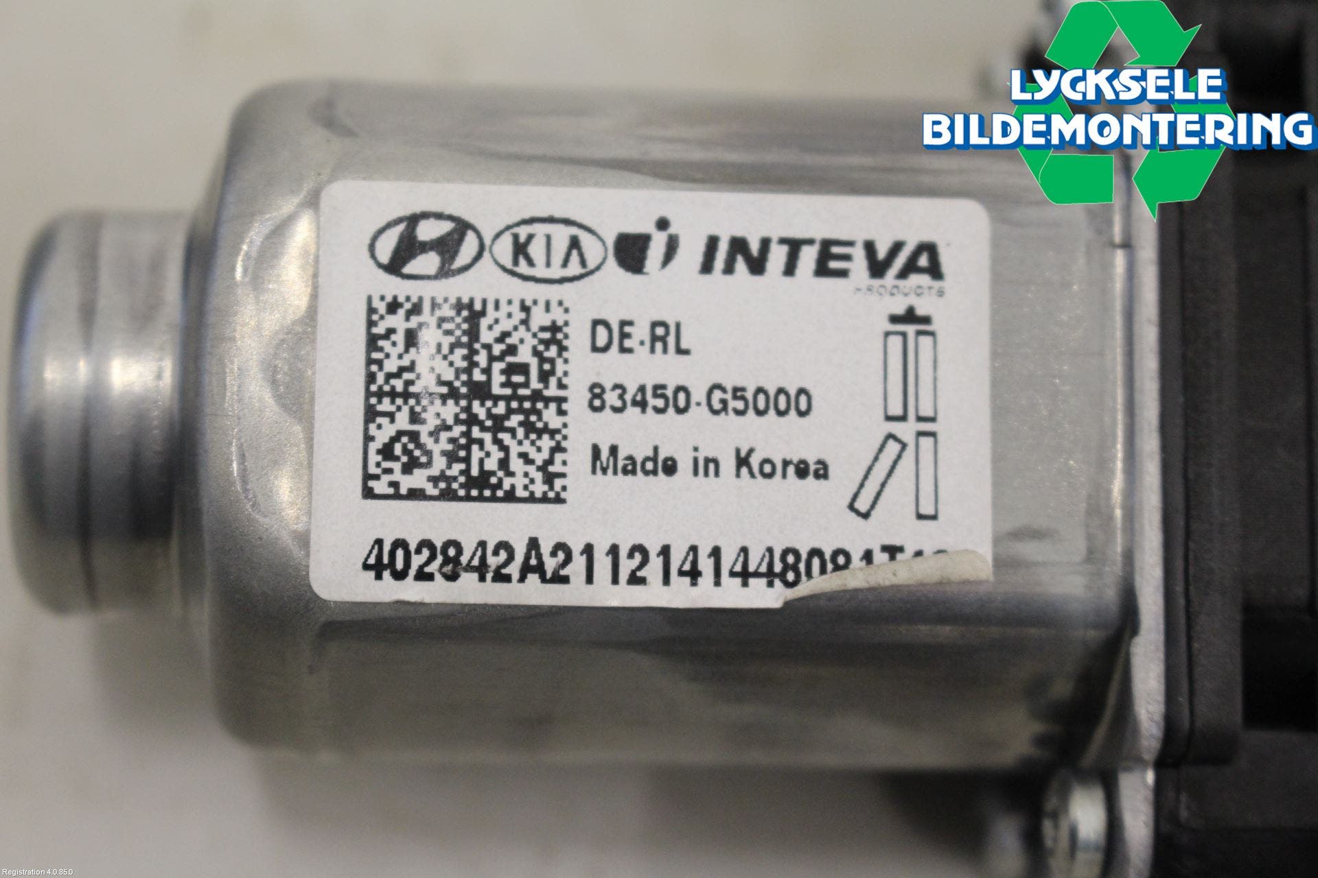 Kia NIRO (DE) 17-22 Fönsterhissmotor