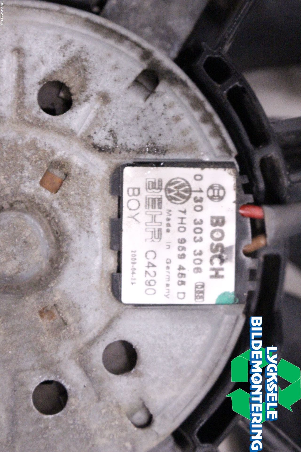 Volkswagen VW TRANSP/CARAVELLE (T5) 04-15 Kylfläkt El