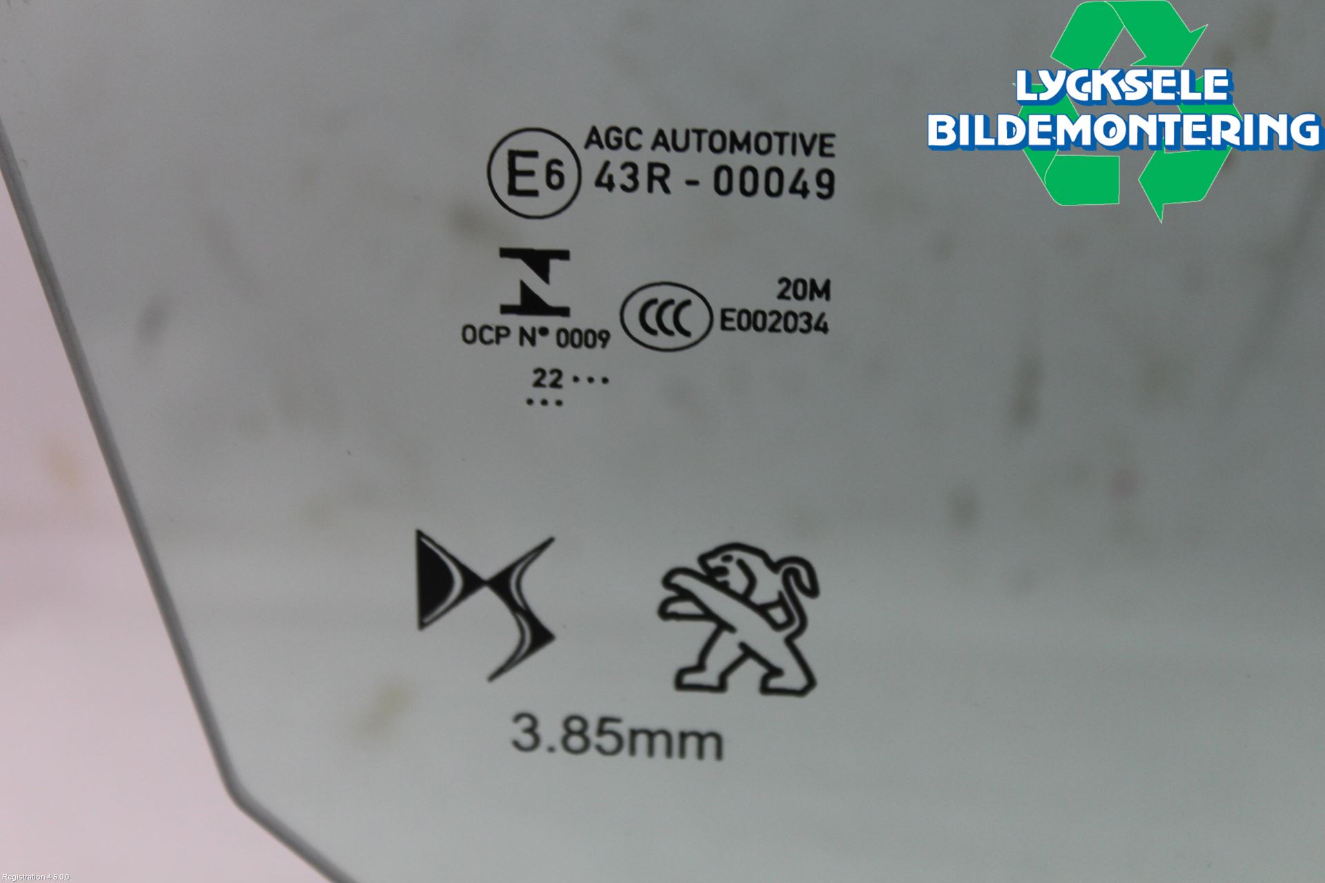 Peugeot 2008/E-2008 20- Dörruta Fram Höger