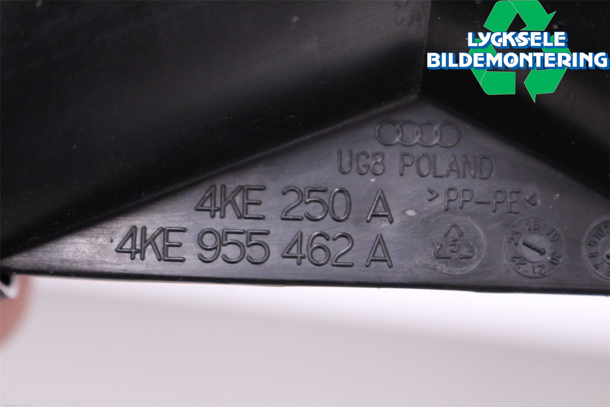 Audi E-TRON, S GE 19- Spolartank Påfyllningsrör