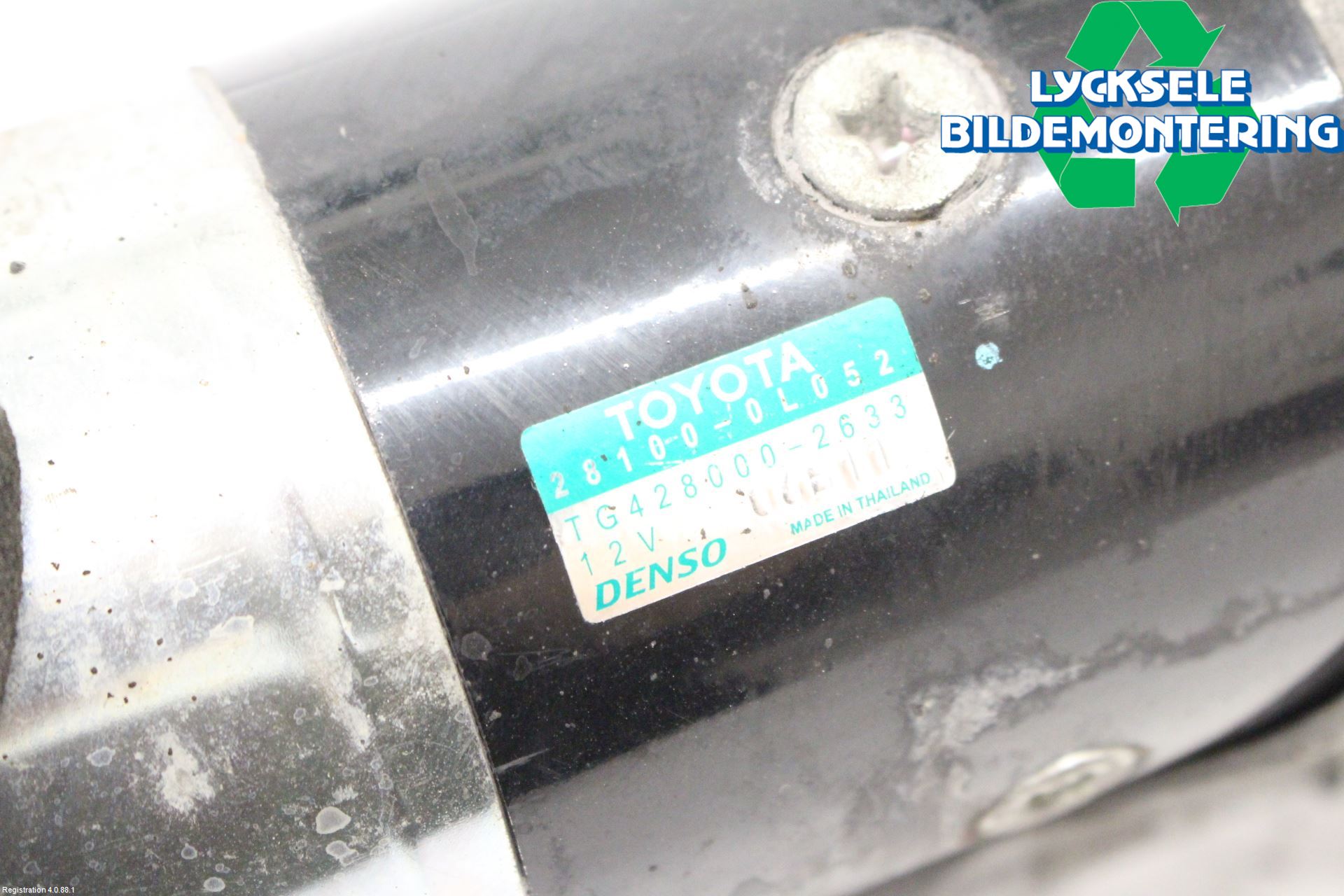 Toyota HILUX 16- Startmotor Diesel
