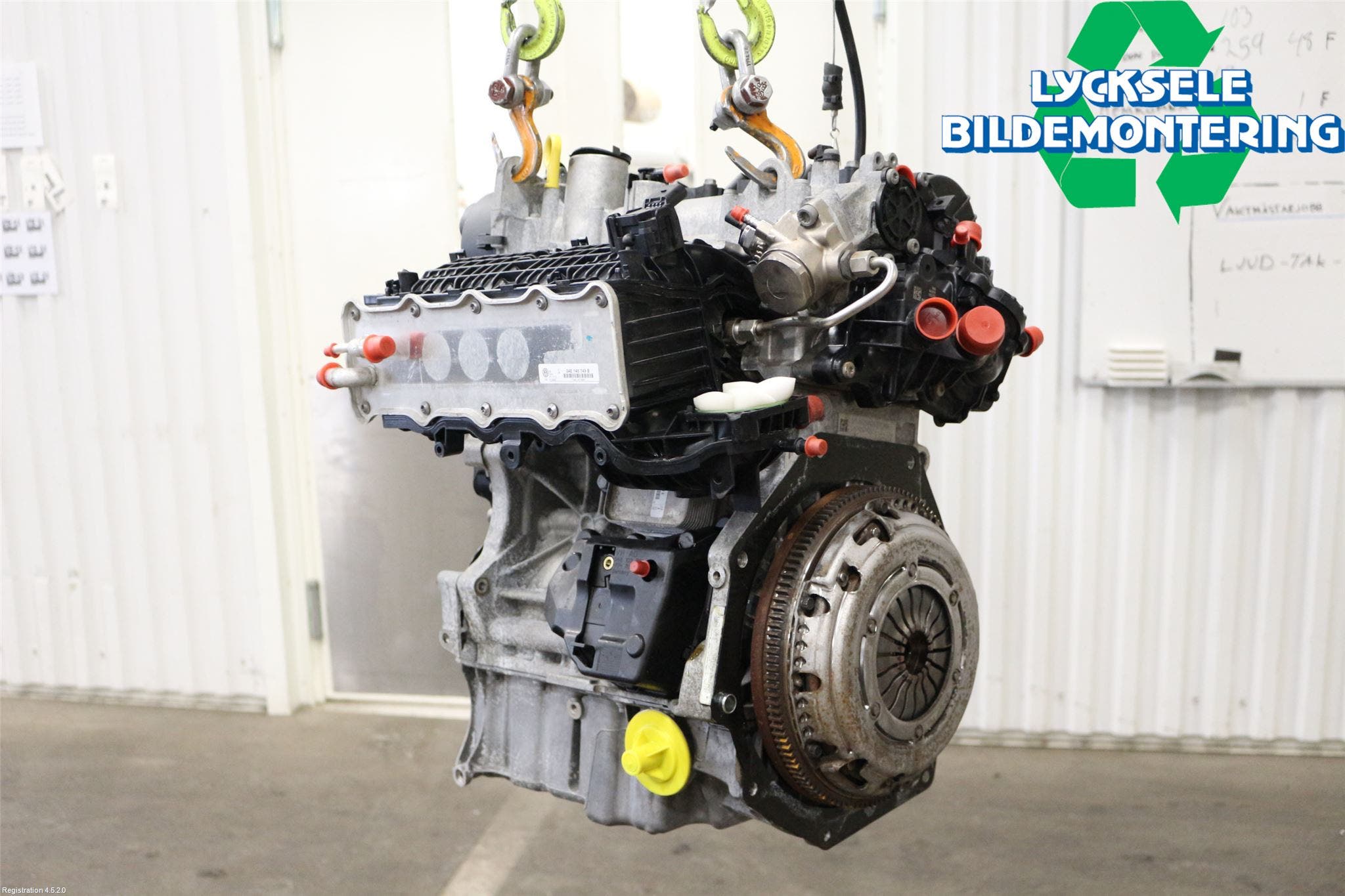 Volkswagen VW POLO 10-17 Motor Bensin