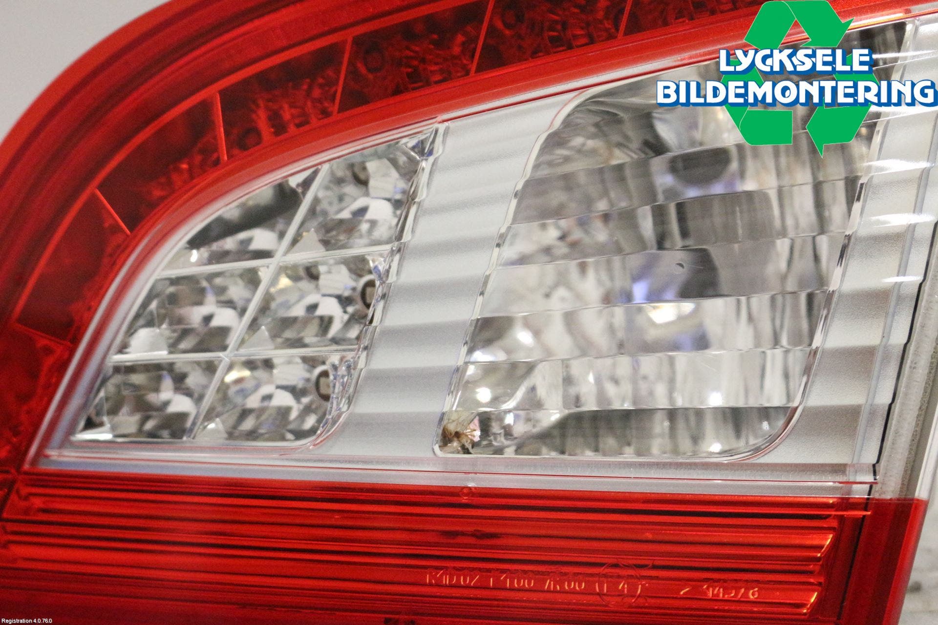 Peugeot 508 11-18 Bakljus Lucka Hö