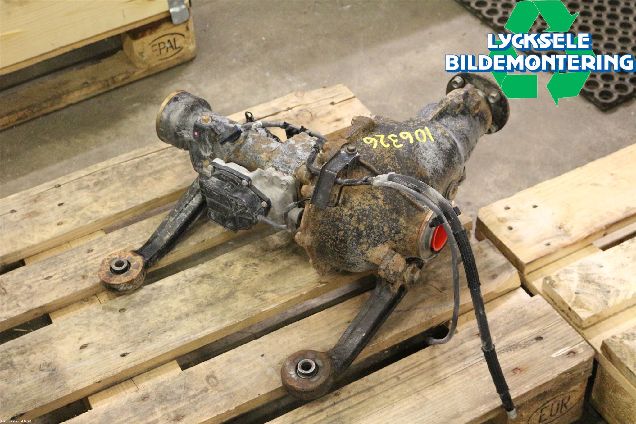 Toyota HILUX 16- Framvagn Diffrential