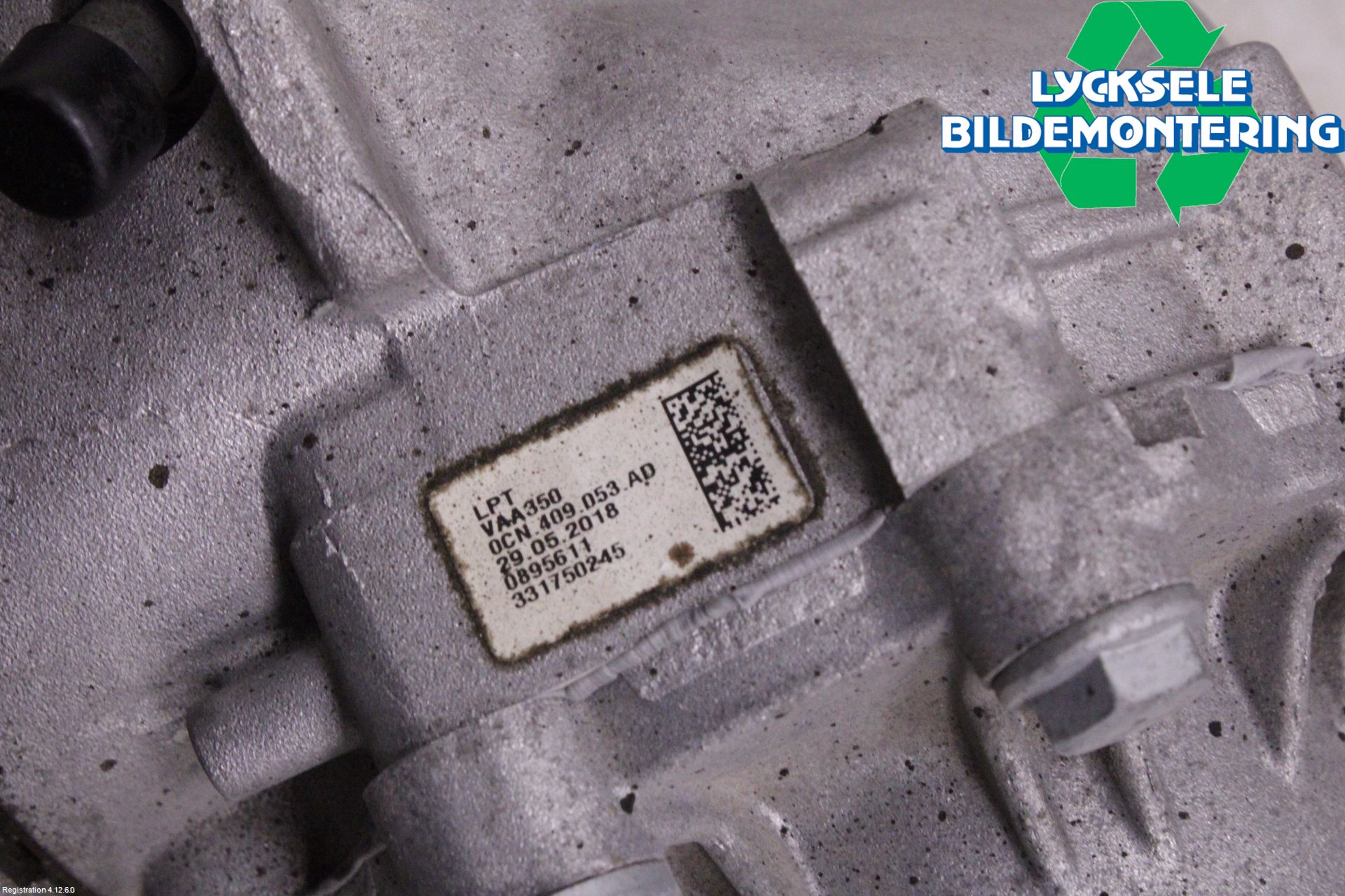 Volkswagen VW GOLF / E-GOLF VII 13-20 Växel Fördelningslåda