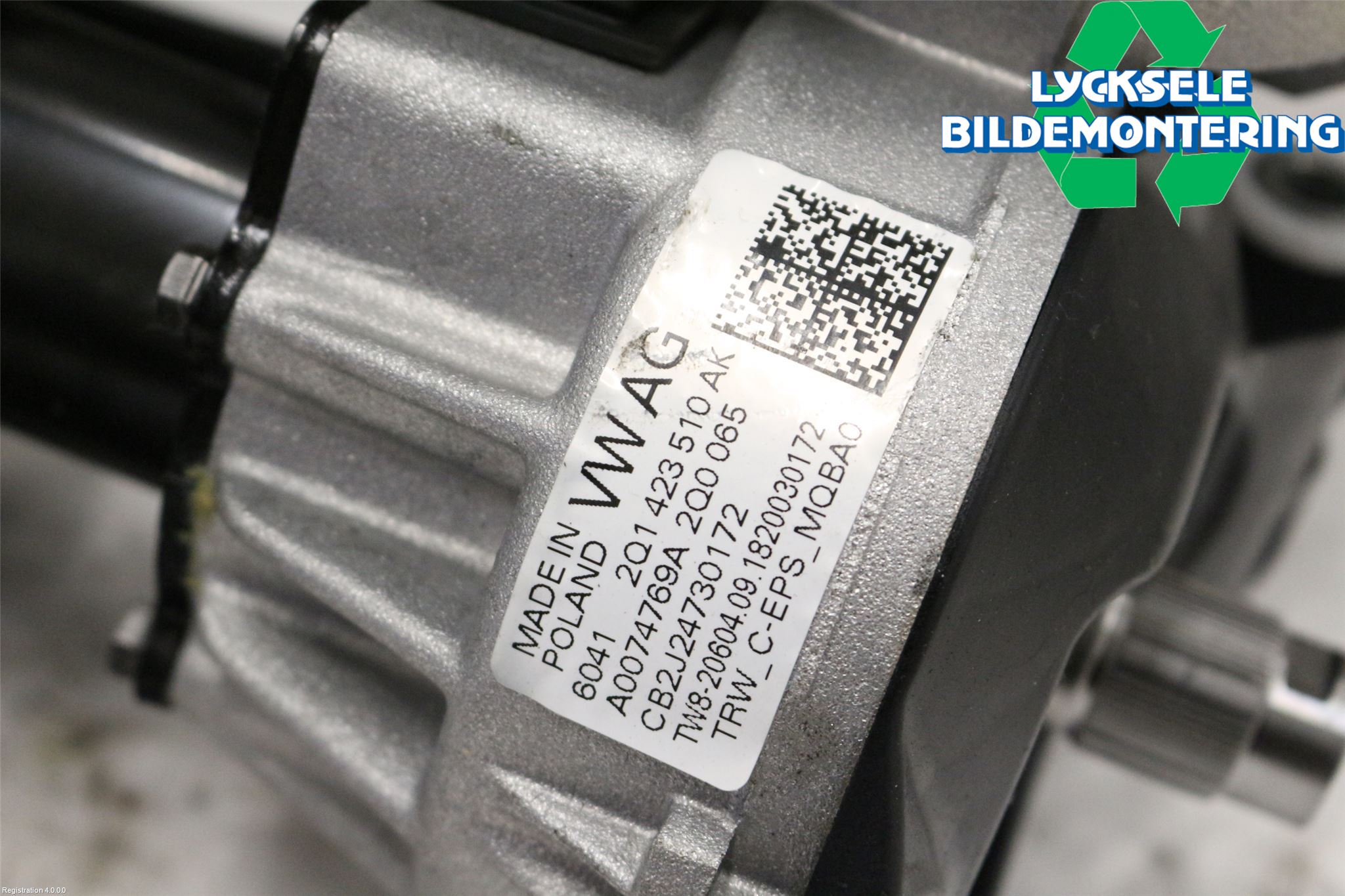 Audi A1 19- Rattaxelagg Med Inb Servo