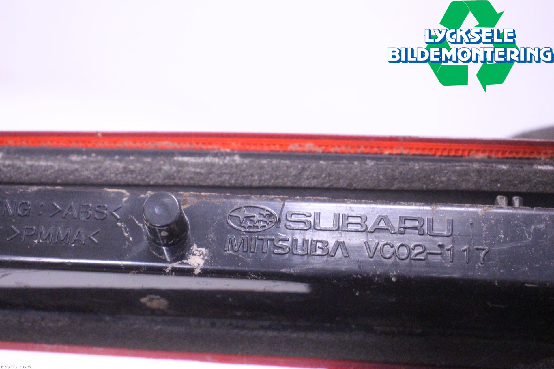 Subaru XV 12-17 Bromsljus Bakruta