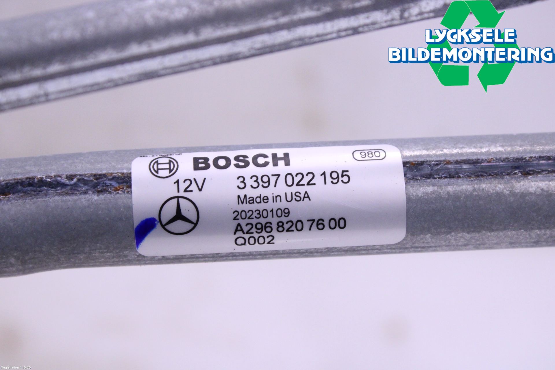 Mercedes-Benz MB EQE SUV (X294) 22- Torkarmekanism Vindruta