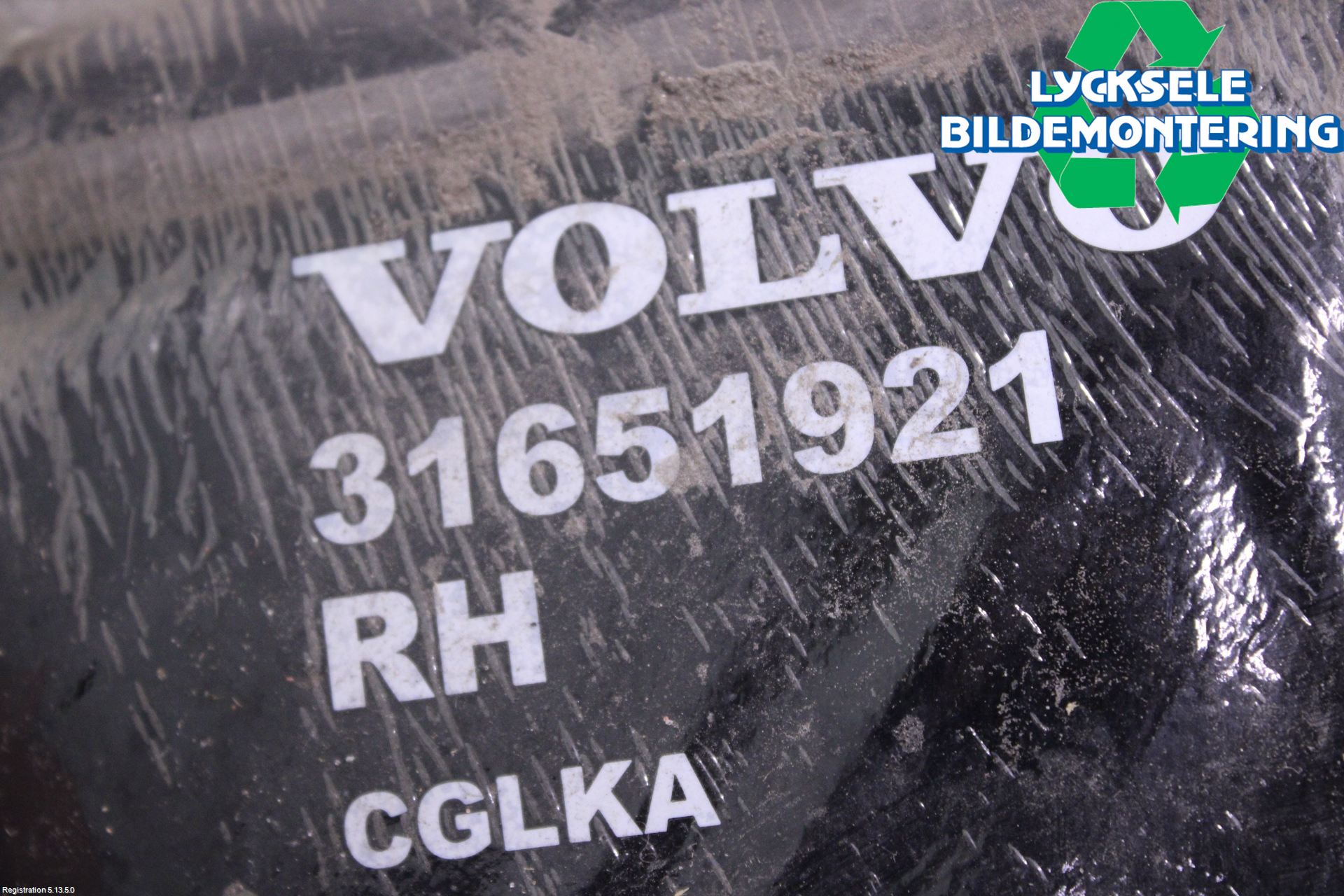 Volvo V90 17->> Skärm Hörn Utfyllnad Fram