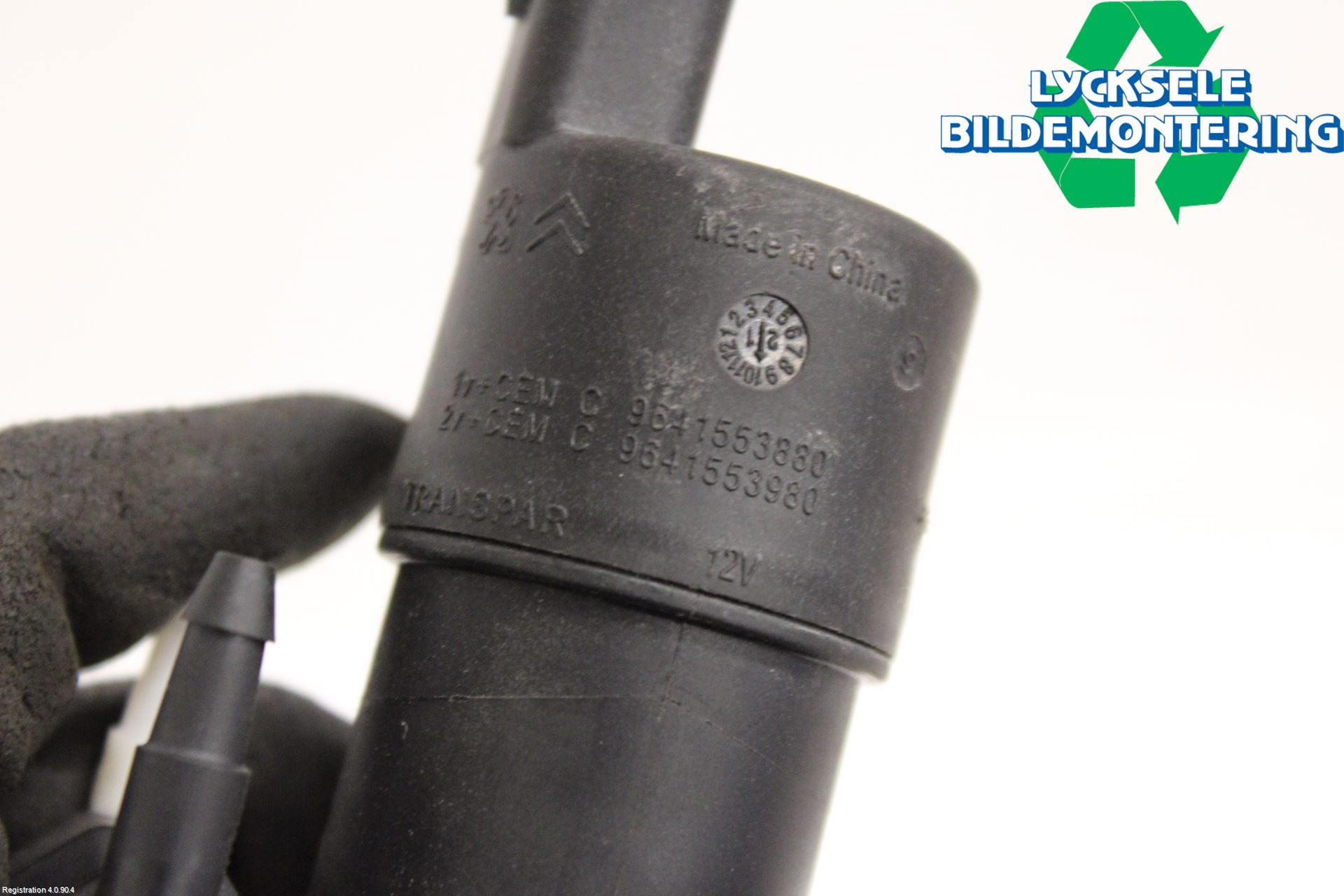 Citroen COTROEN C3 17-24 Spolarpump Vindruta