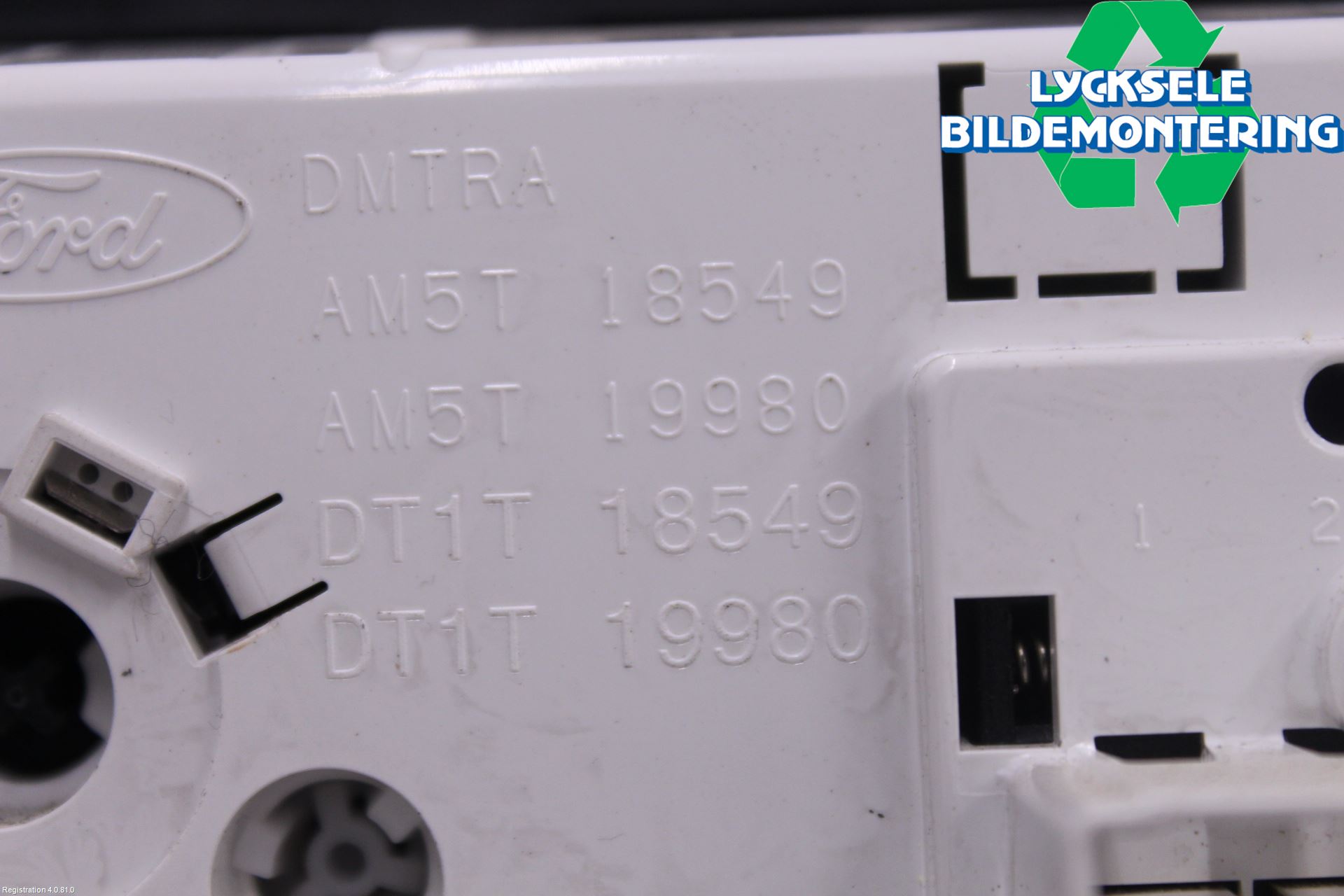 Ford TRANSIT/TOURNEO CONNECT 13-22 Ac Styrenhet Ac Manöveren