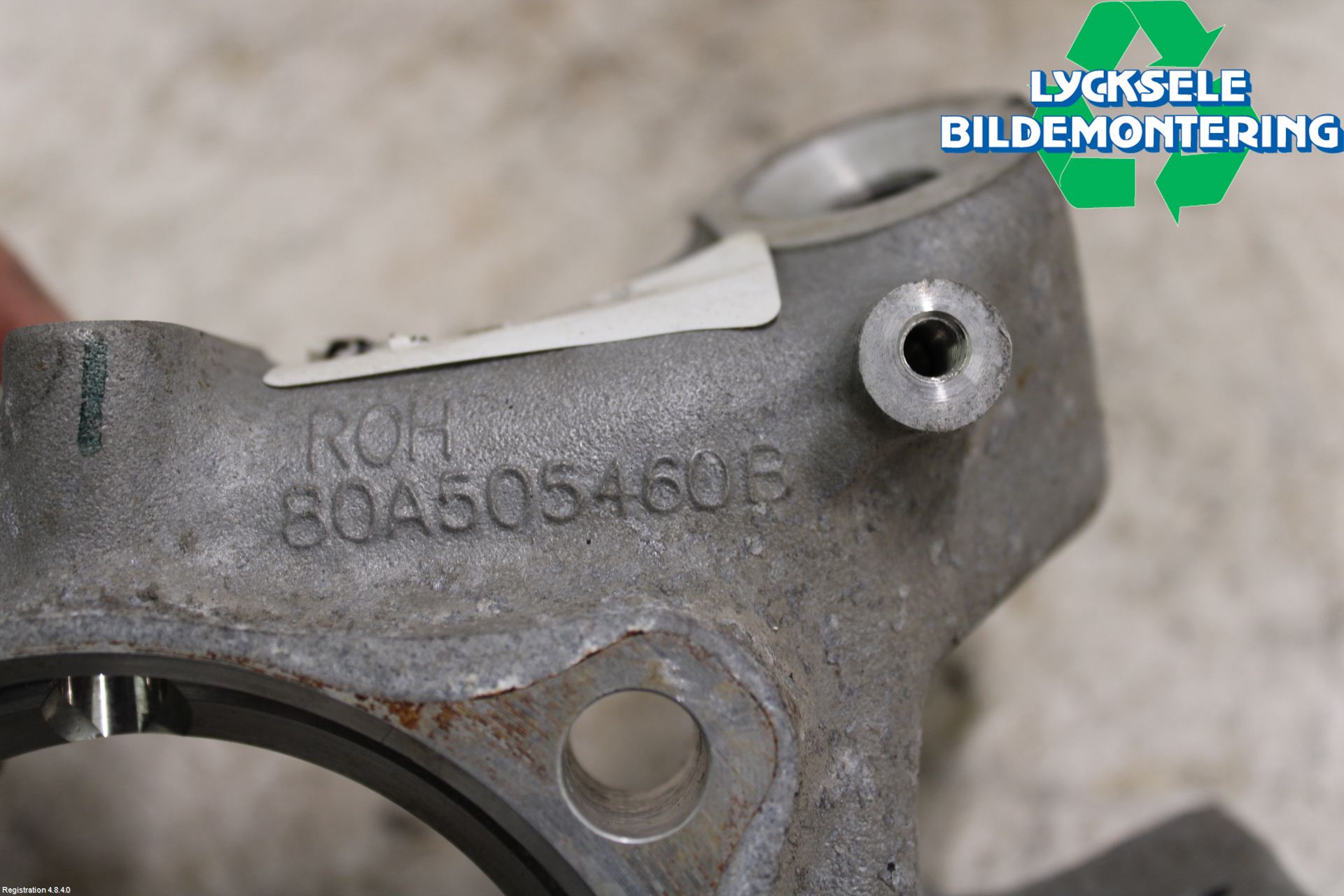 Audi Q5/SQ5 17- Hjullagerhus Bak Hö