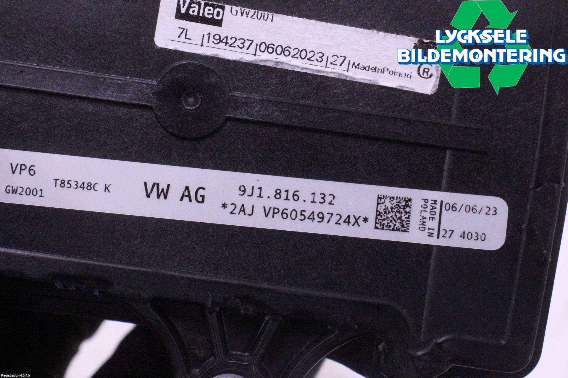 Volkswagen VW ID.4 21- Värmekammare-Växlare