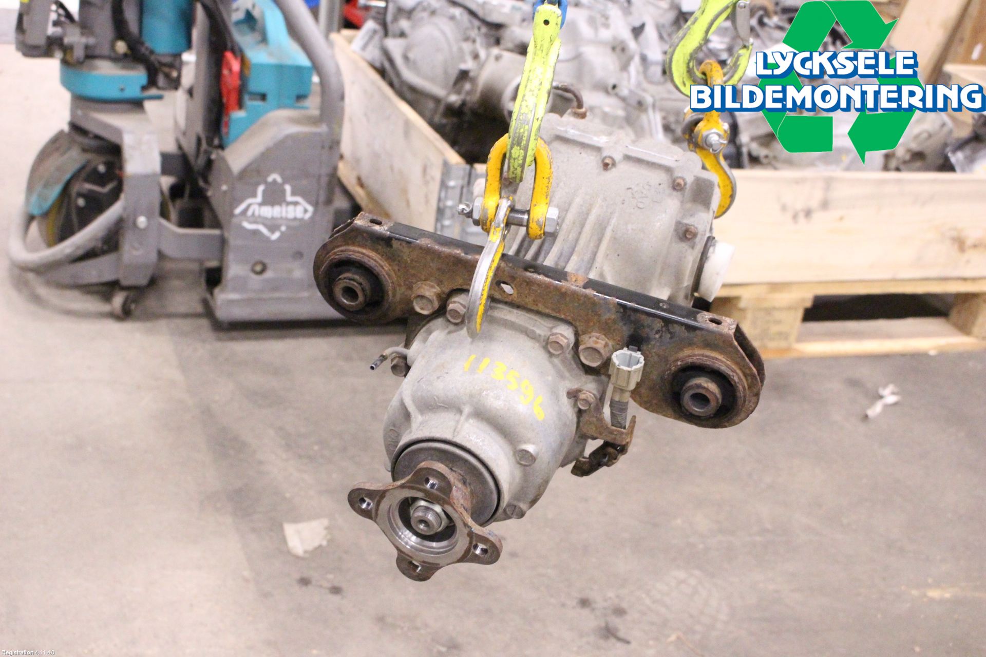 Nissan QASHQAI 10-14 Bakväxel-Diff