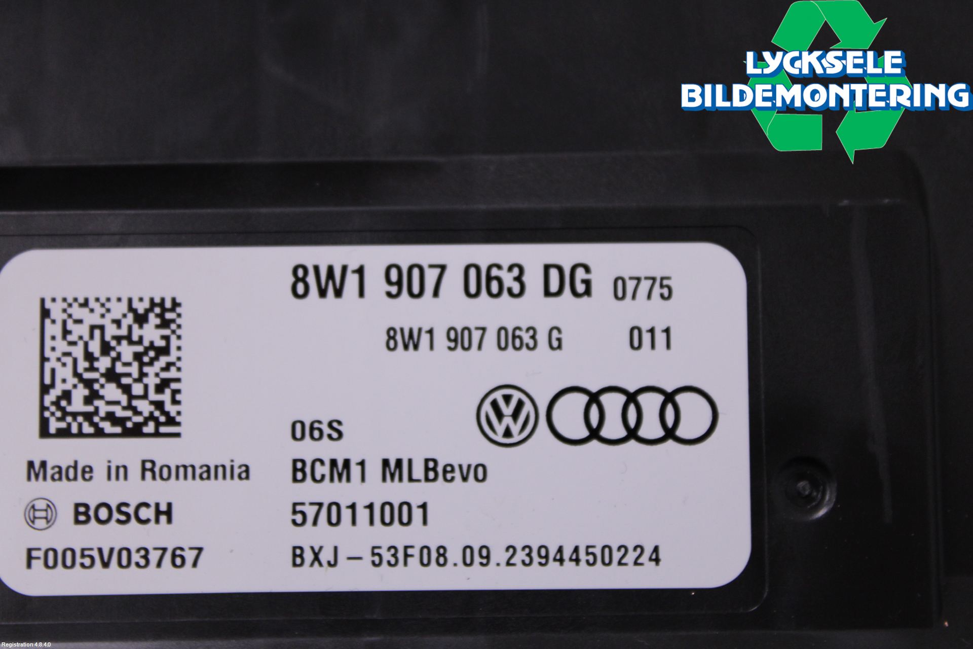 Audi A4/S4 B9 20- Styrenhet Övrigt