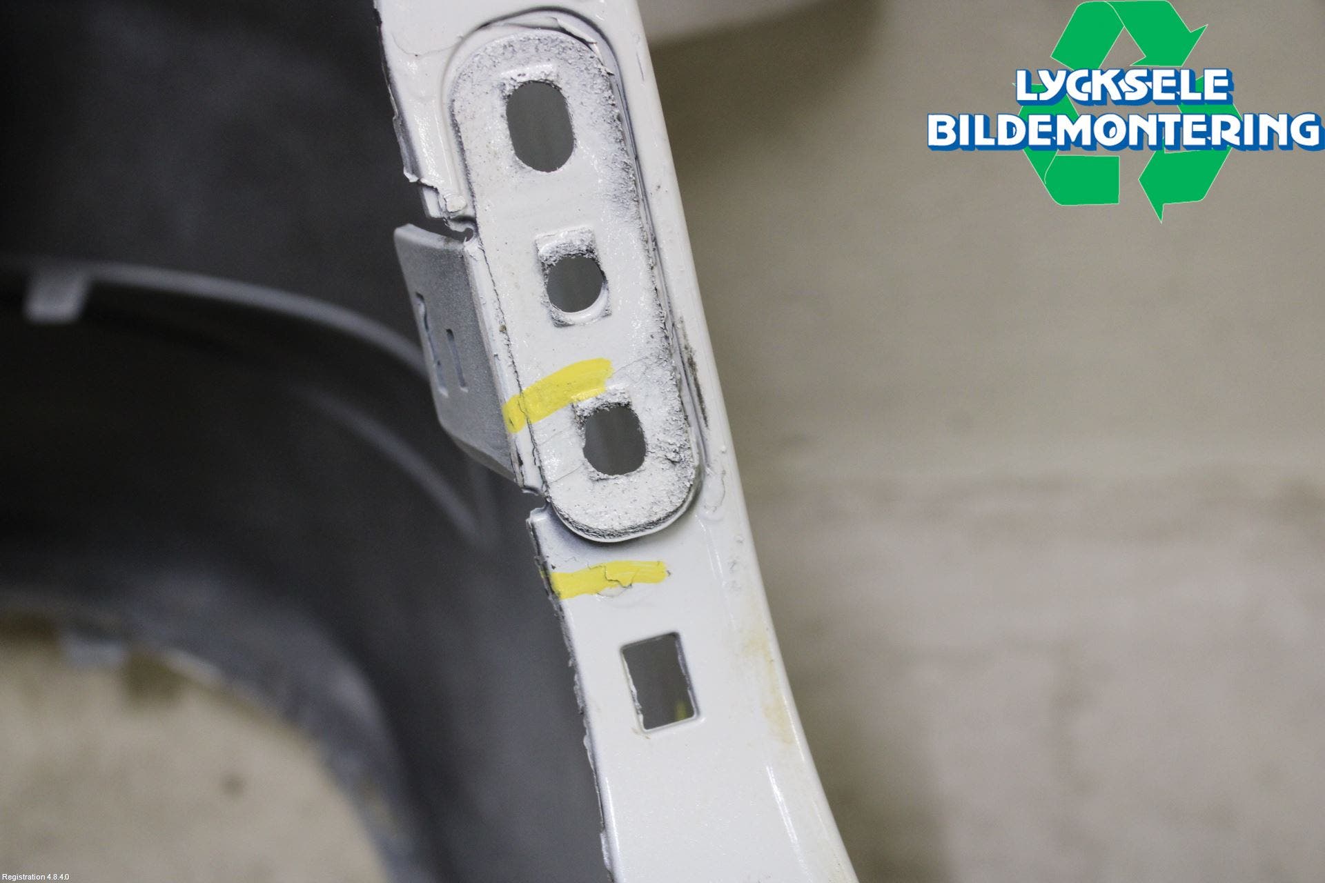 Citroen C5 08-17 Stötfångarbeklädnad Bak