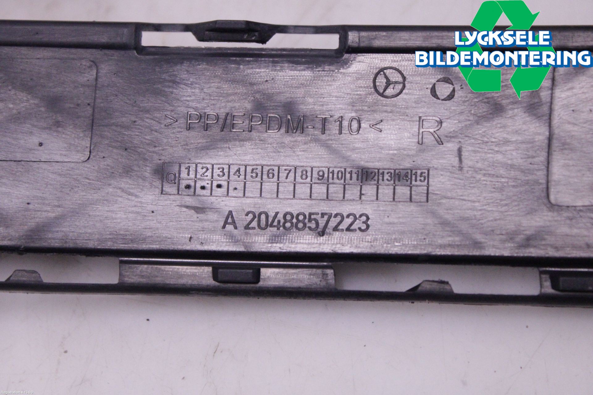 Mercedes-Benz MB GLK-KLASS (X204) 08-16 Dimljussarg Fram