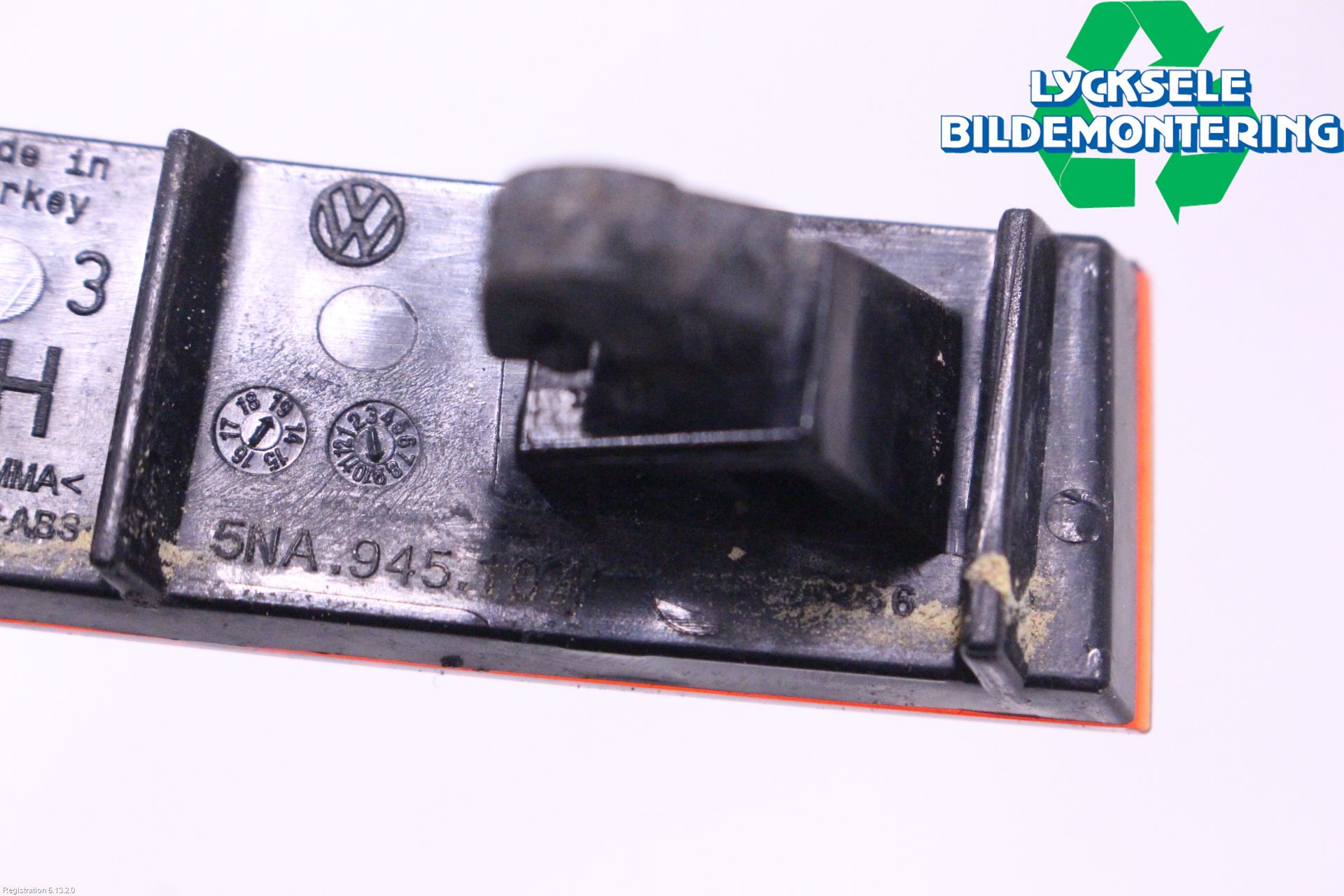 Volkswagen VW TIGUAN 16-24 Dimljus/Reflex Bak